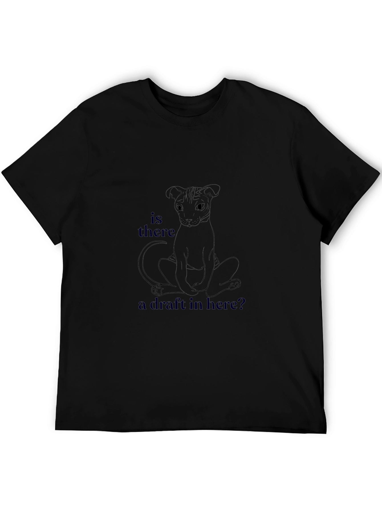 Is There a Draft Here? Graphic T-Shirt