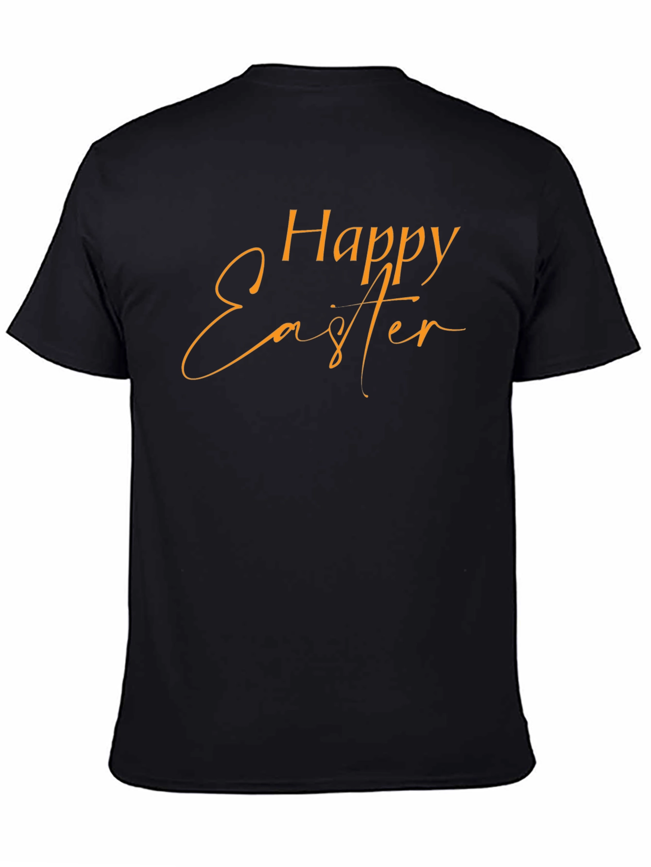 Happy Easter Black T-Shirt