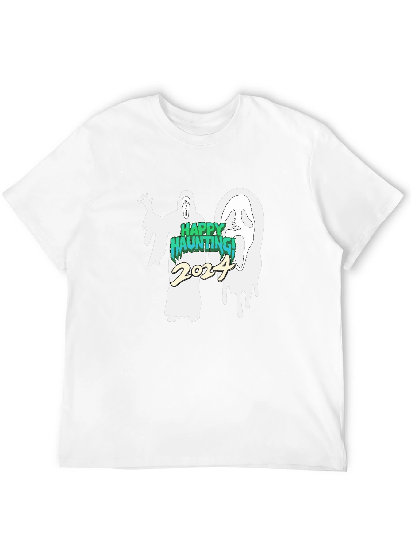 Happy Haunting 2024 Ghost T-Shirt