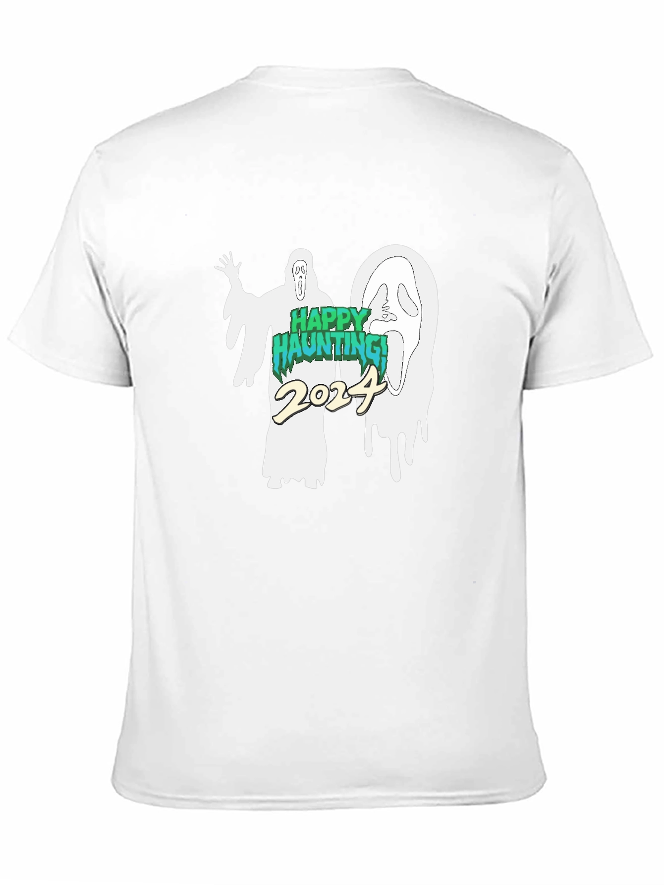 Happy Haunting 2024 Ghost T-Shirt