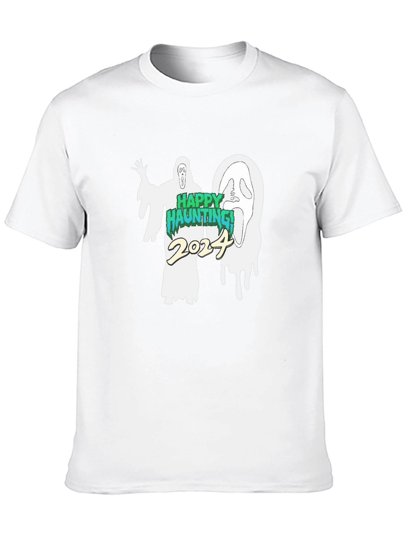 Happy Haunting 2024 Ghost T-Shirt