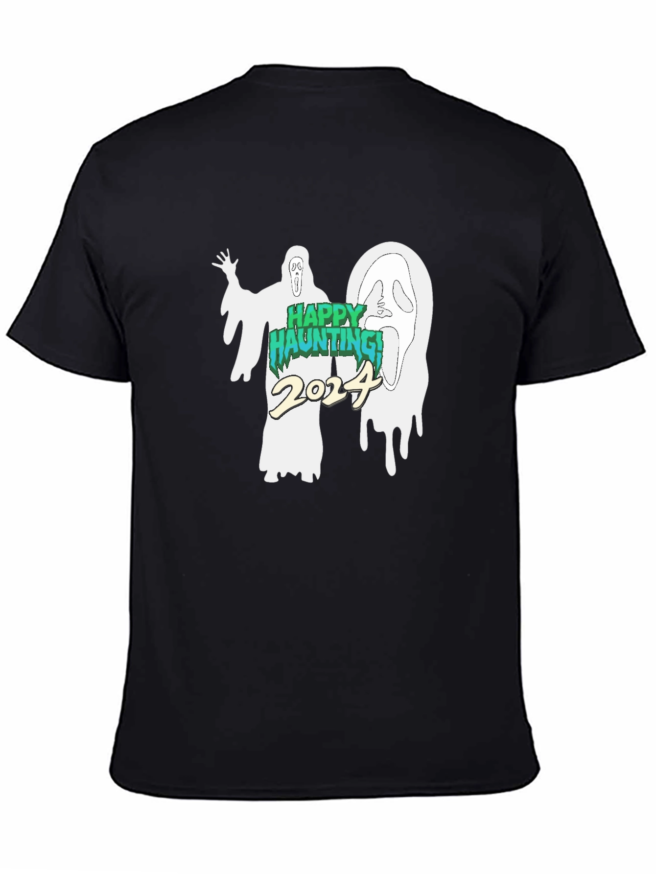 Happy Haunting 2024 Ghost T-Shirt