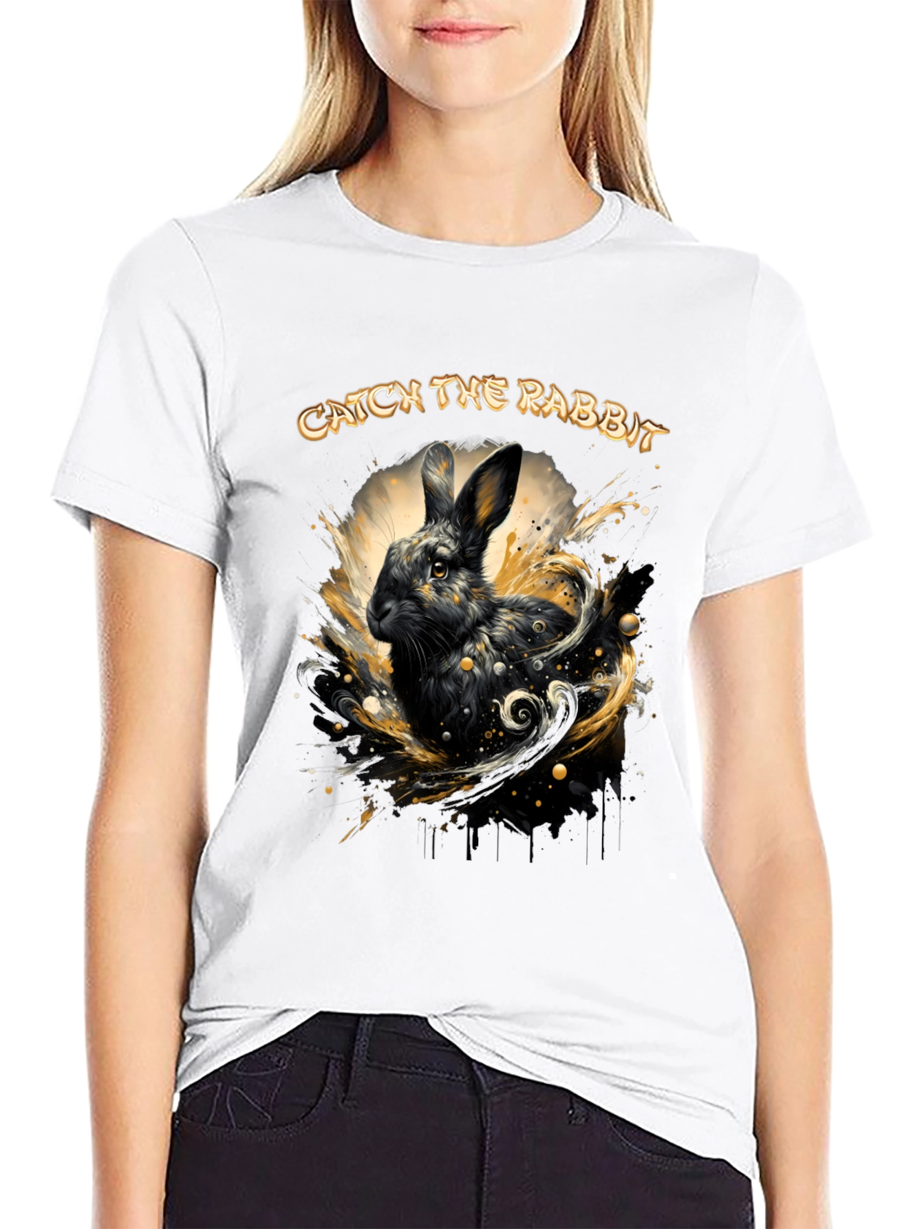 Catch The Rabbit Graphic T-Shirt