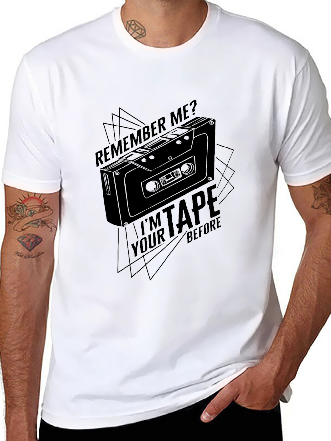 Retro Cassette Tape T-Shirt - Remember Me?