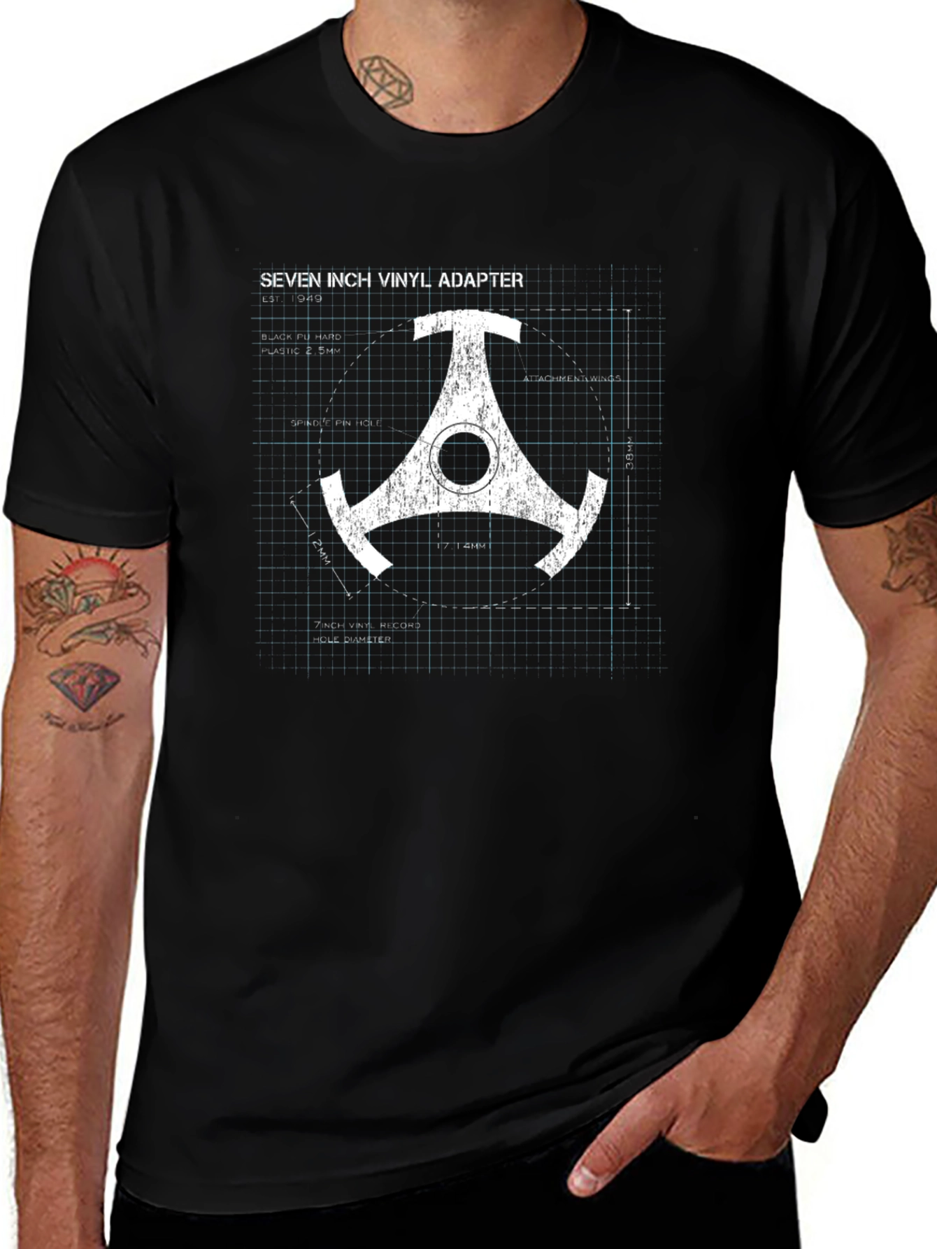 Vinyl Adapter Graphic Tee