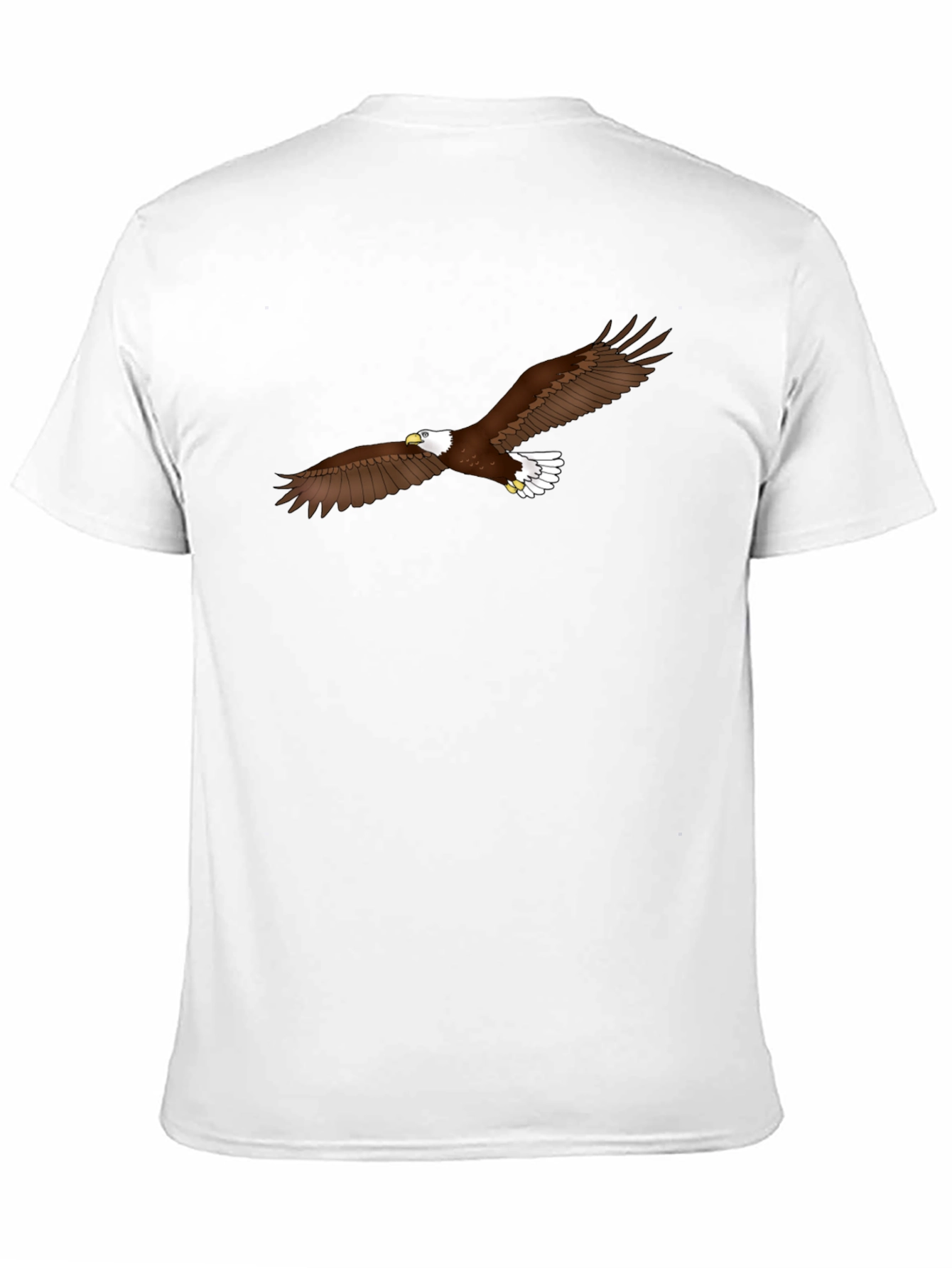 Eagle Graphic Black T-Shirt for Men
