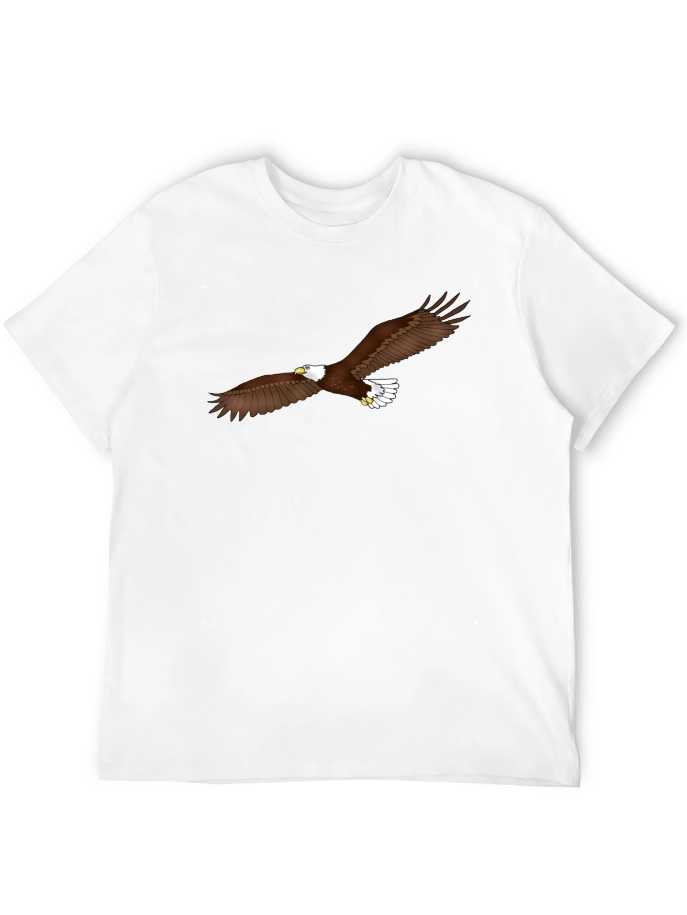 Eagle Graphic Black T-Shirt for Men