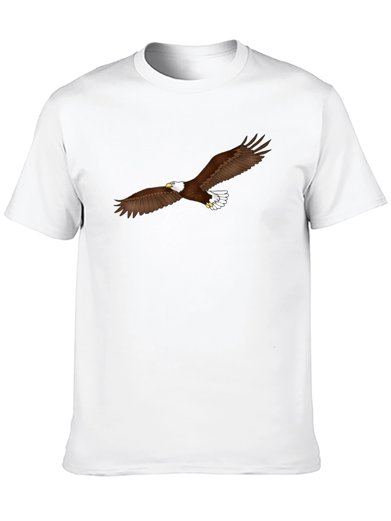 Eagle Graphic Black T-Shirt for Men