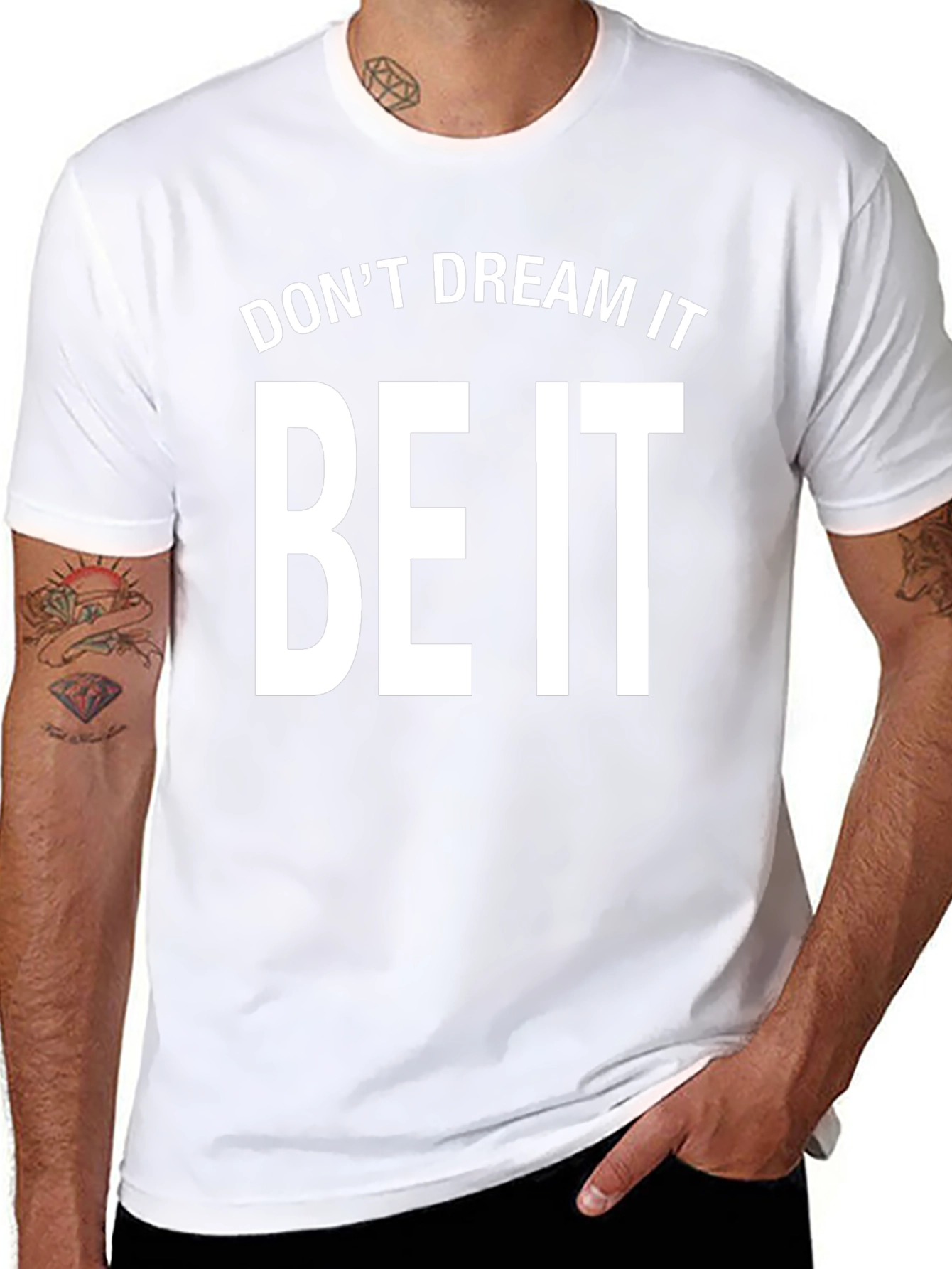 Dont Dream It Be It Graphic Tee - Black
