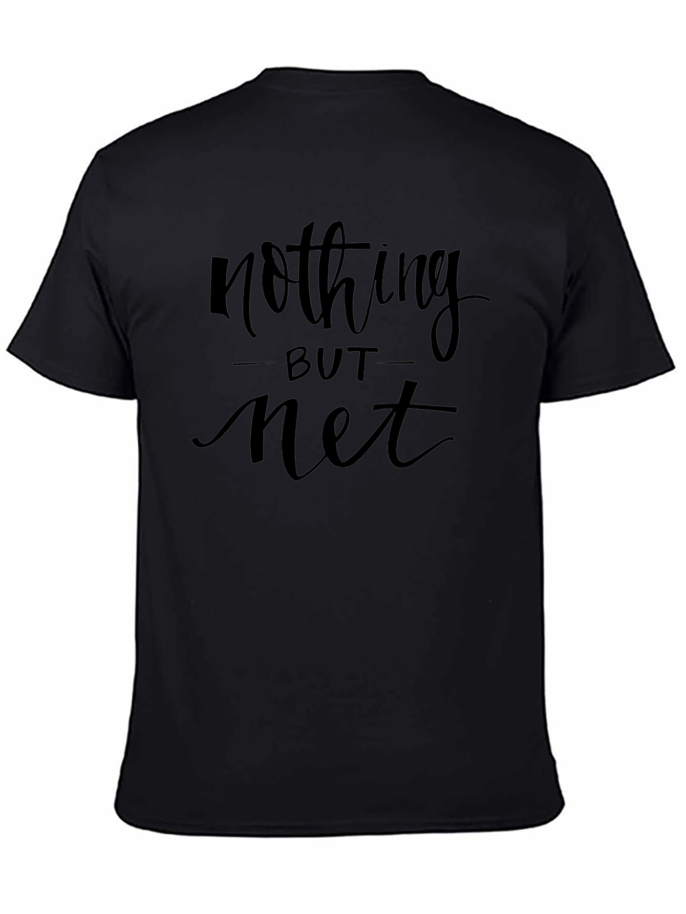 Nothing But Net Graphic Tee - Basketball T-Shirt