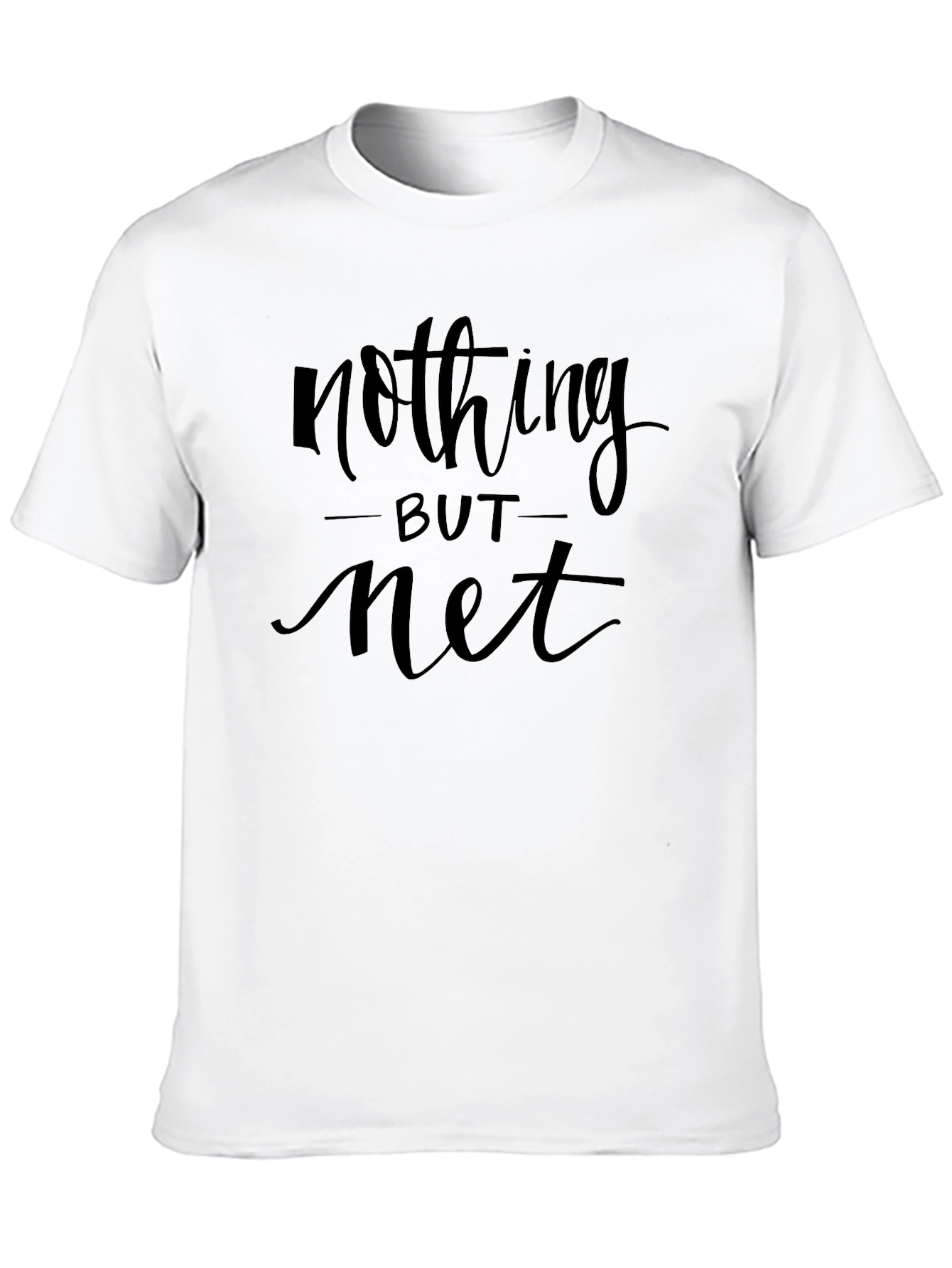 Nothing But Net Graphic Tee - Basketball T-Shirt