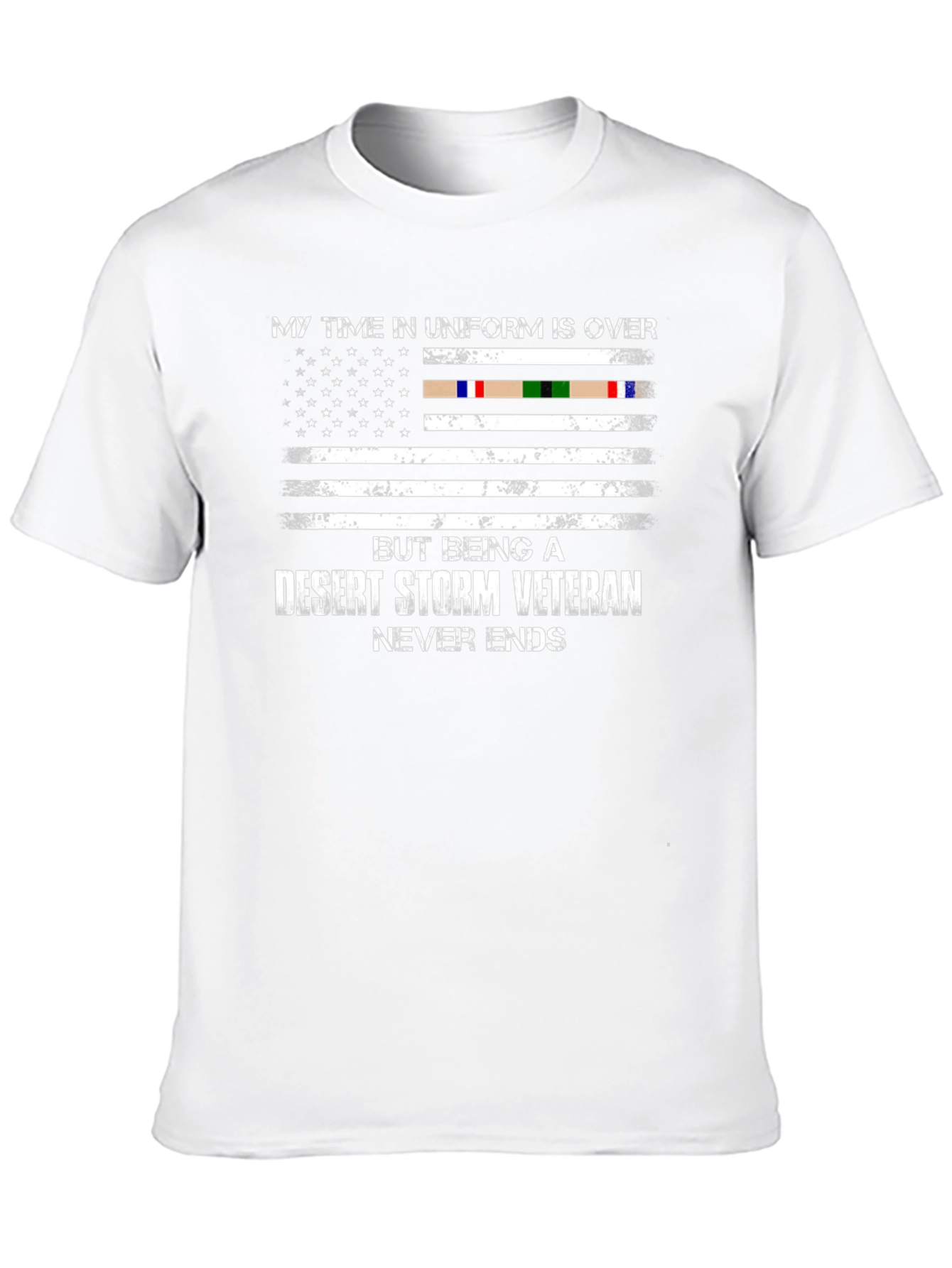 Desert Storm Veteran T-Shirt - Patriotic USA Flag