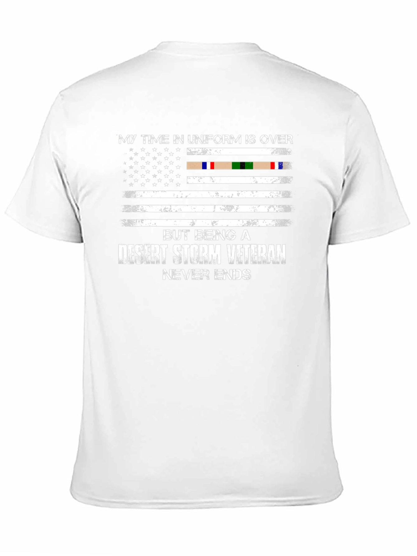 Desert Storm Veteran T-Shirt - Patriotic USA Flag
