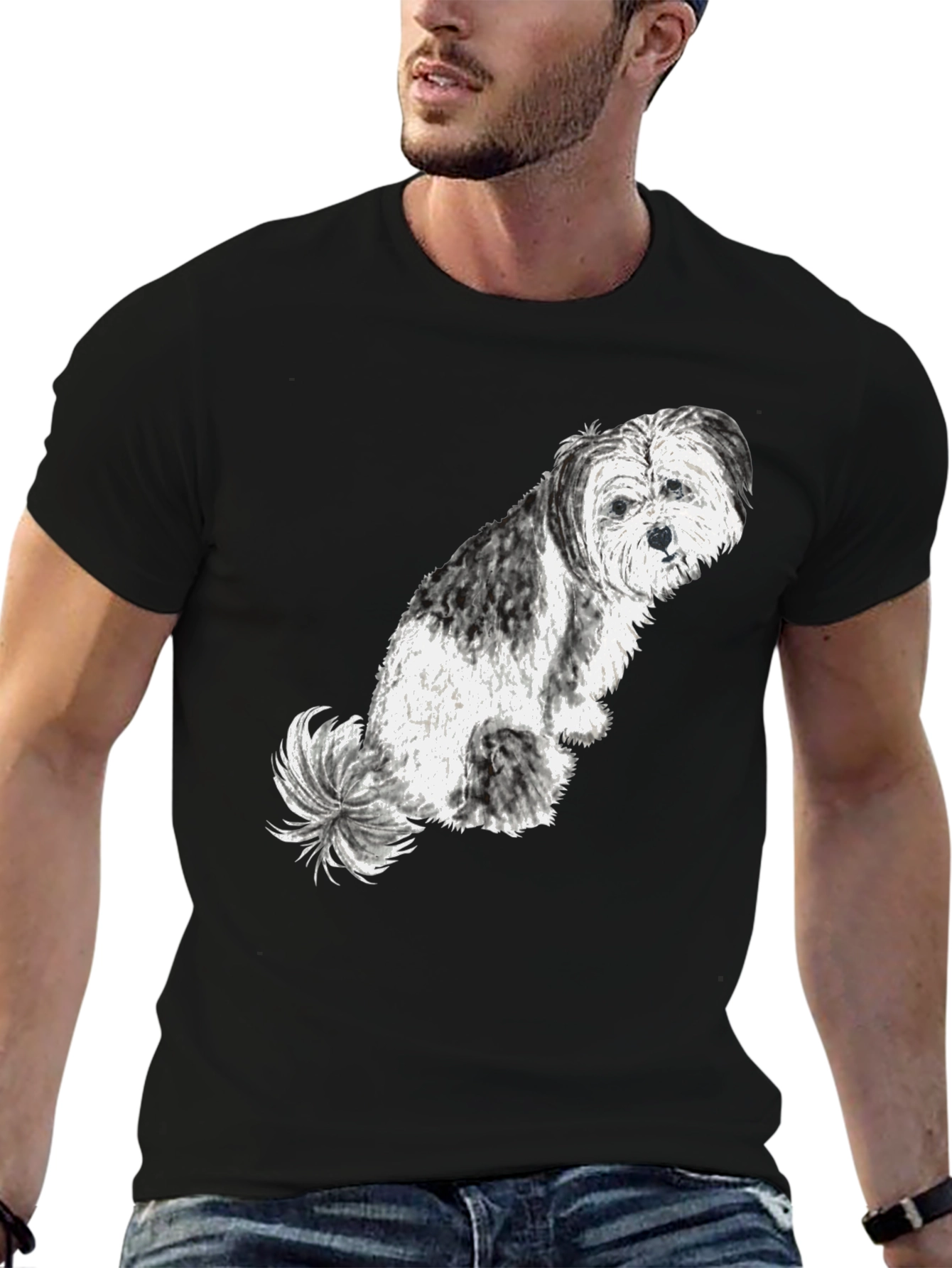 Dog Lover Tee - Cute Shih Tzu Graphic T-Shirt