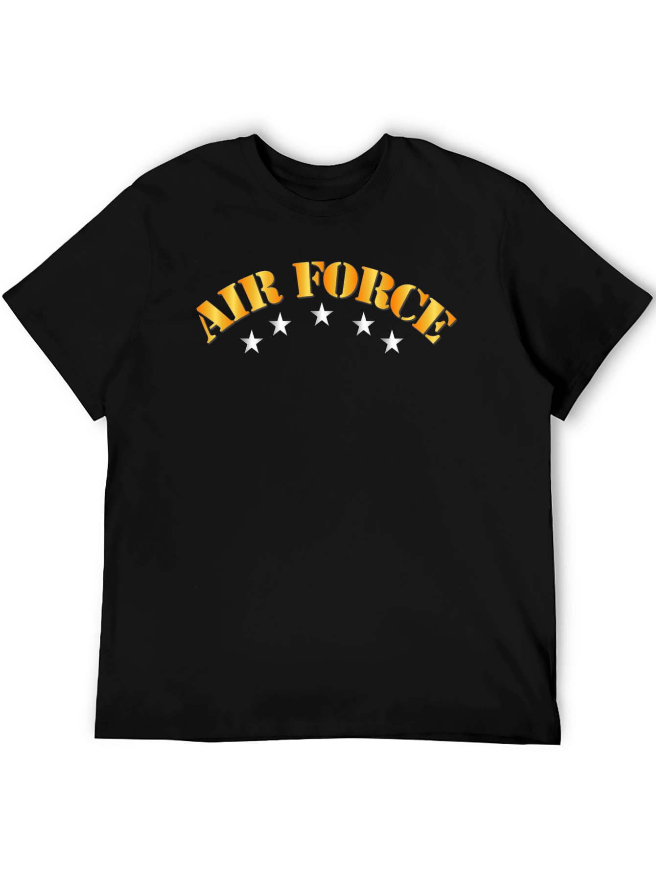 Air Force Graphic T-Shirt Black