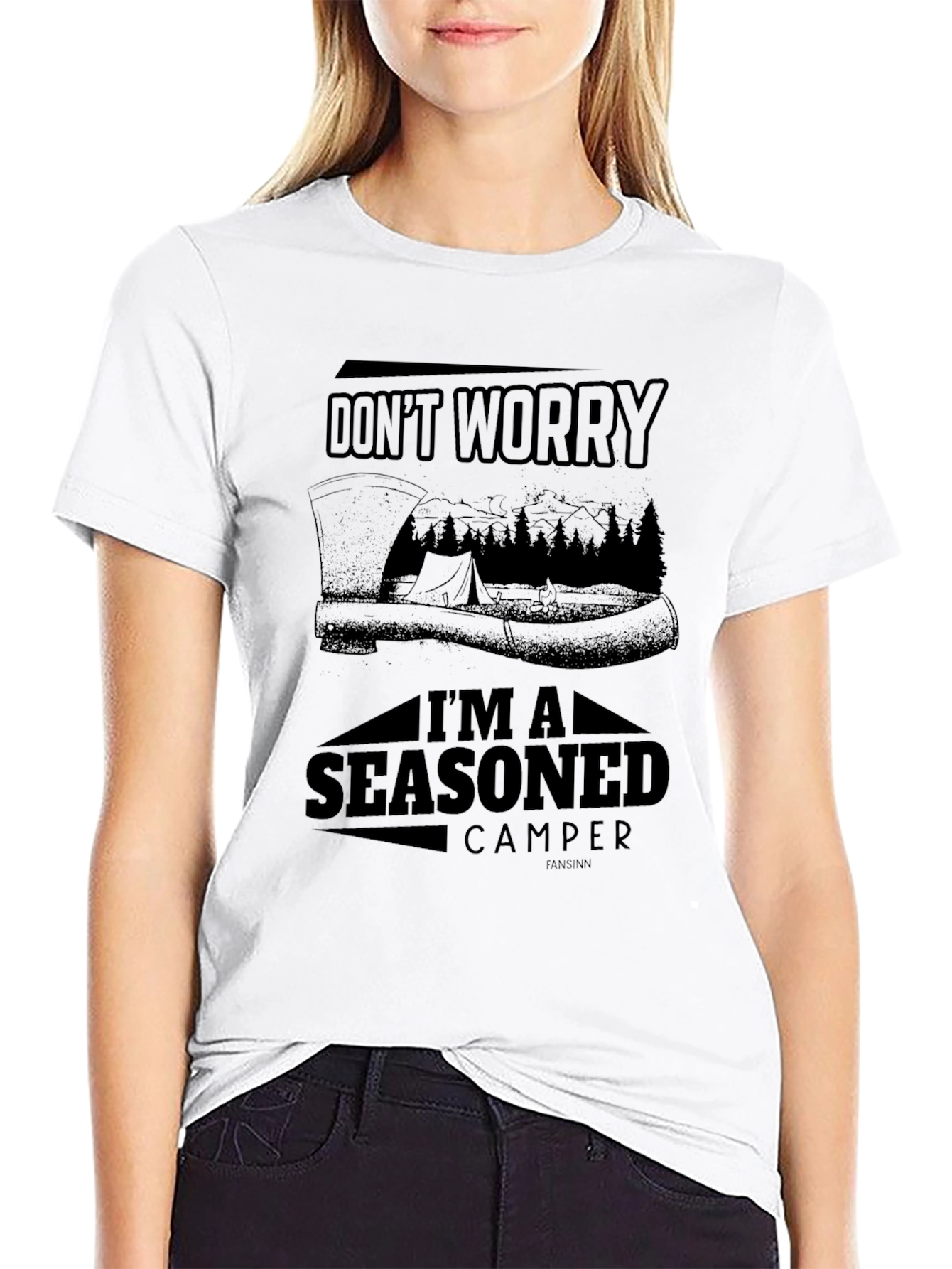 Seasoned Camper Graphic Tee