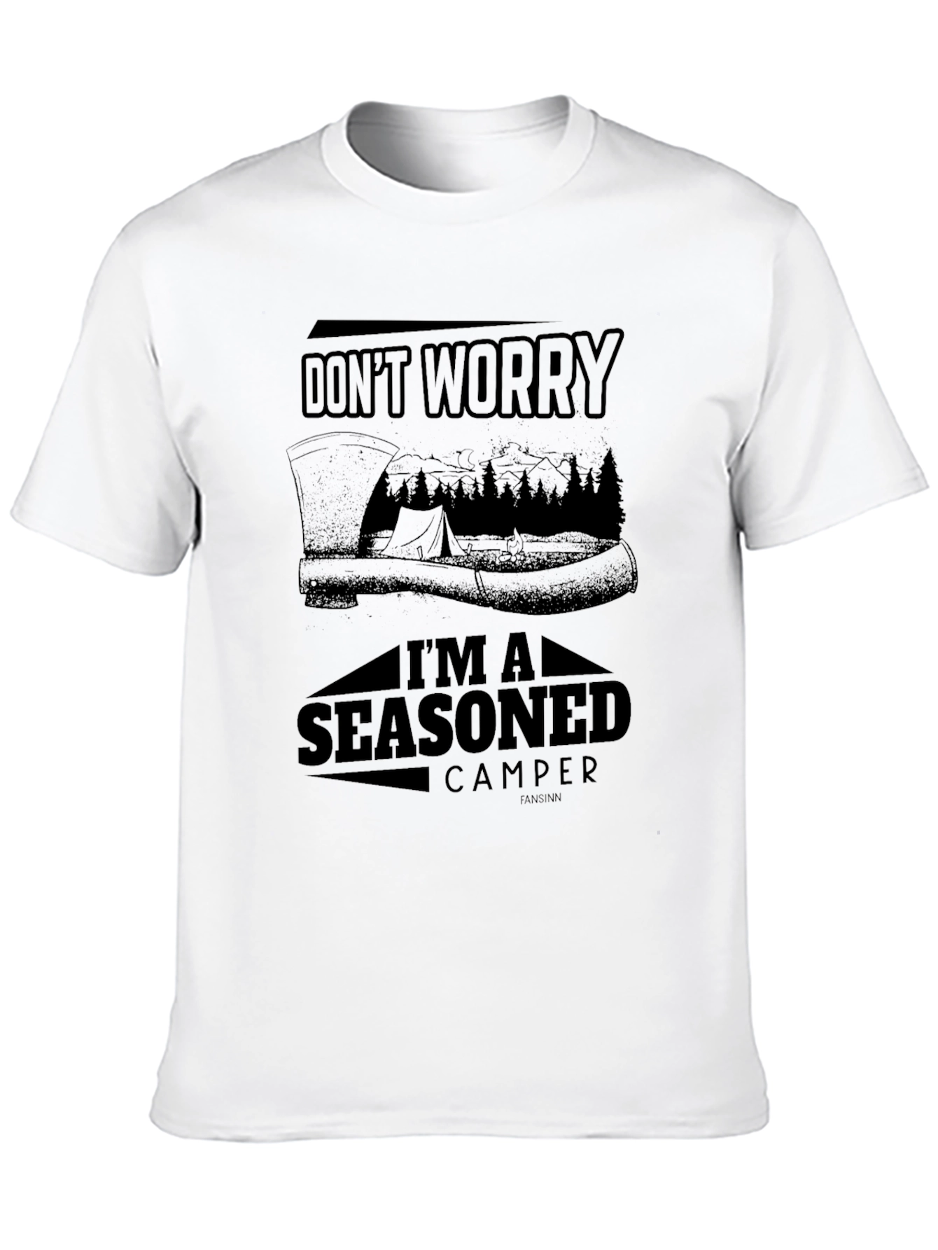 Seasoned Camper Graphic Tee