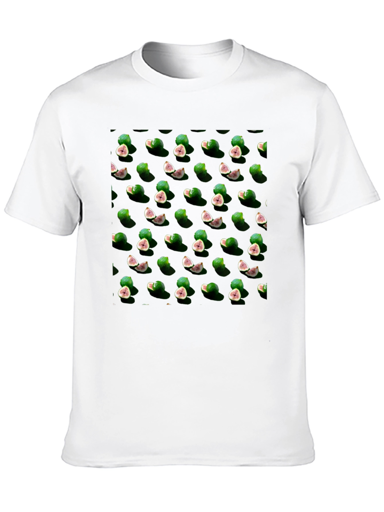 Black Fig Pattern Tee