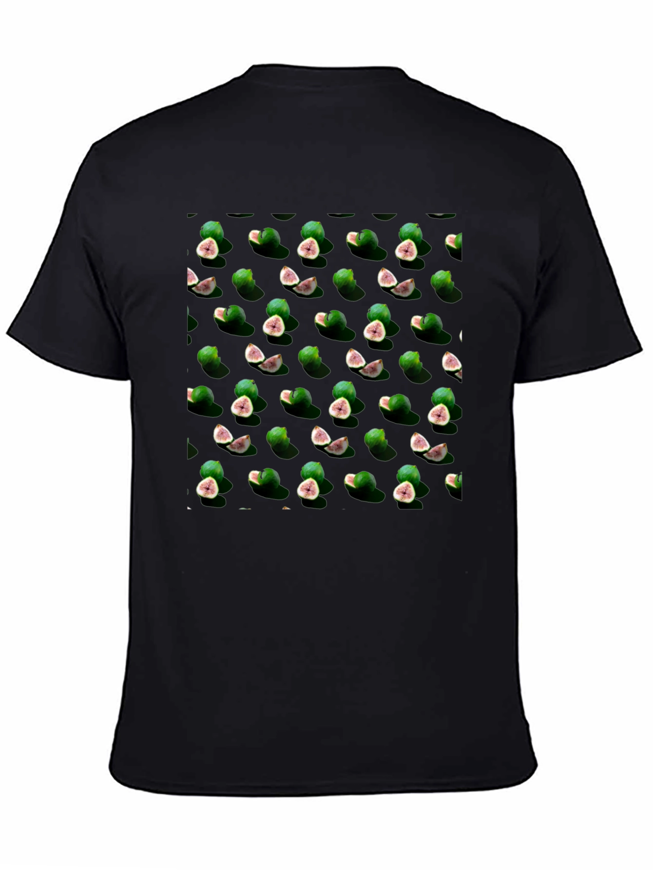 Black Fig Pattern Tee