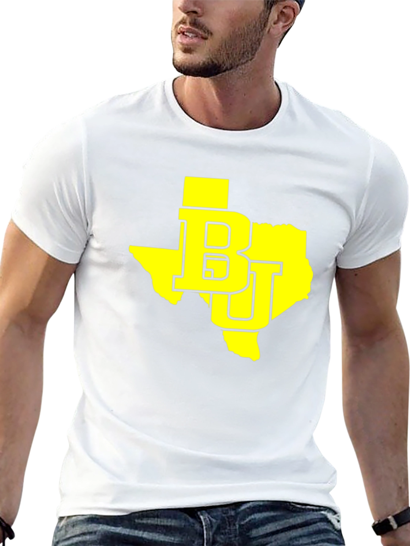 Texas BU Graphic Tee - Black Cotton T-Shirt