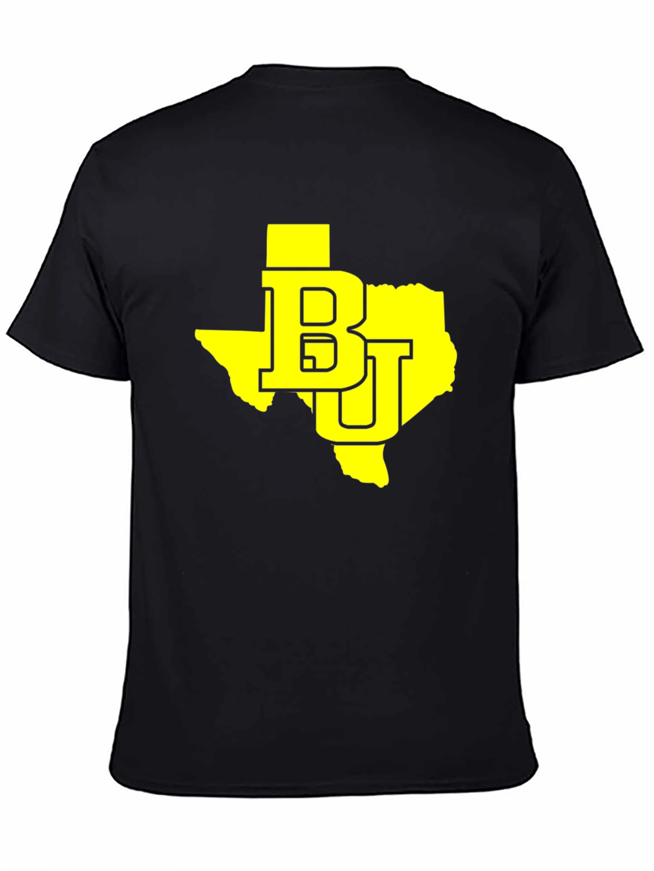 Texas BU Graphic Tee - Black Cotton T-Shirt