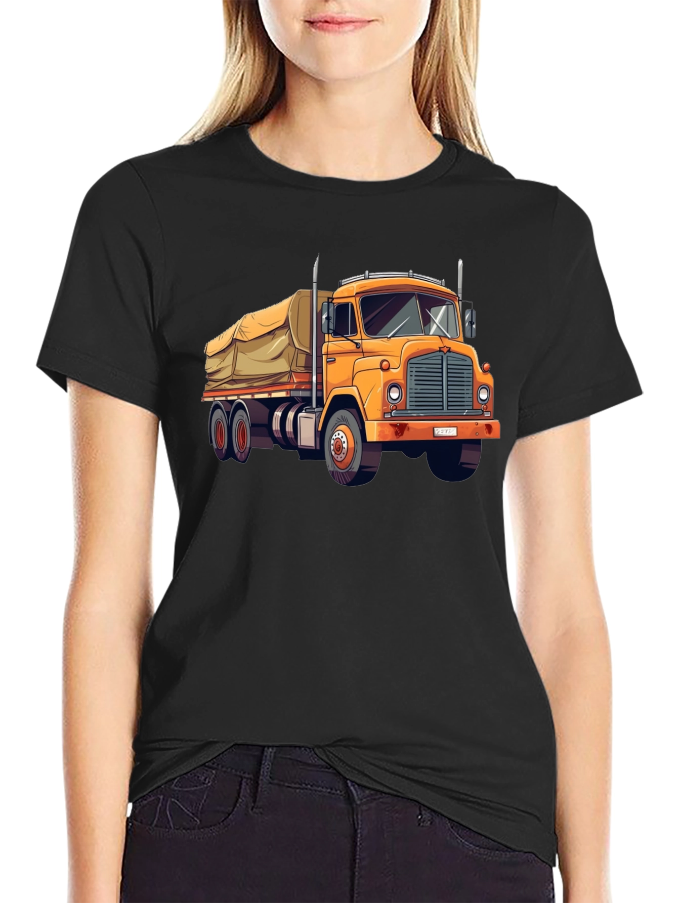 Truck Graphic Tee - Black