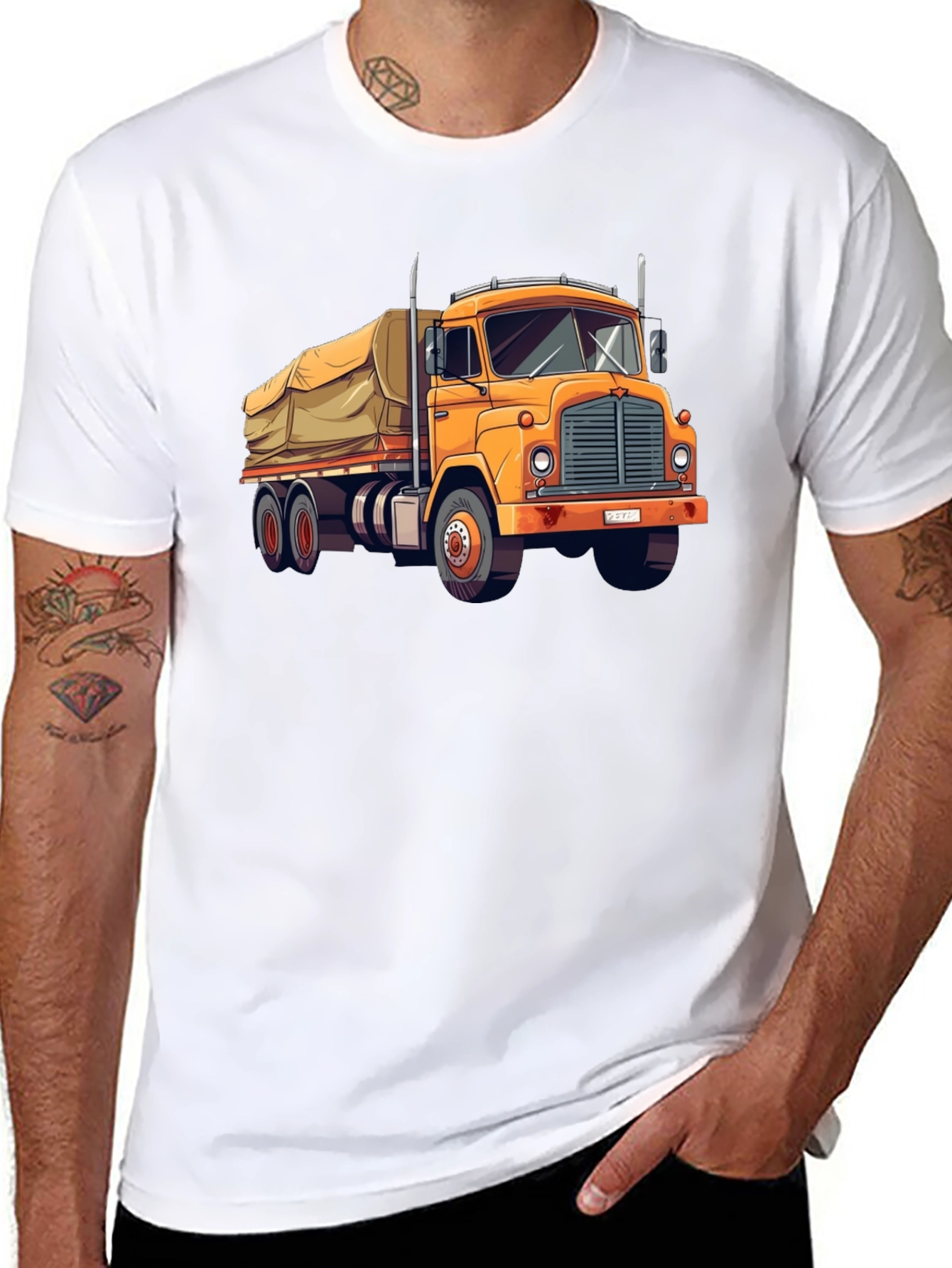 Truck Graphic Tee - Black