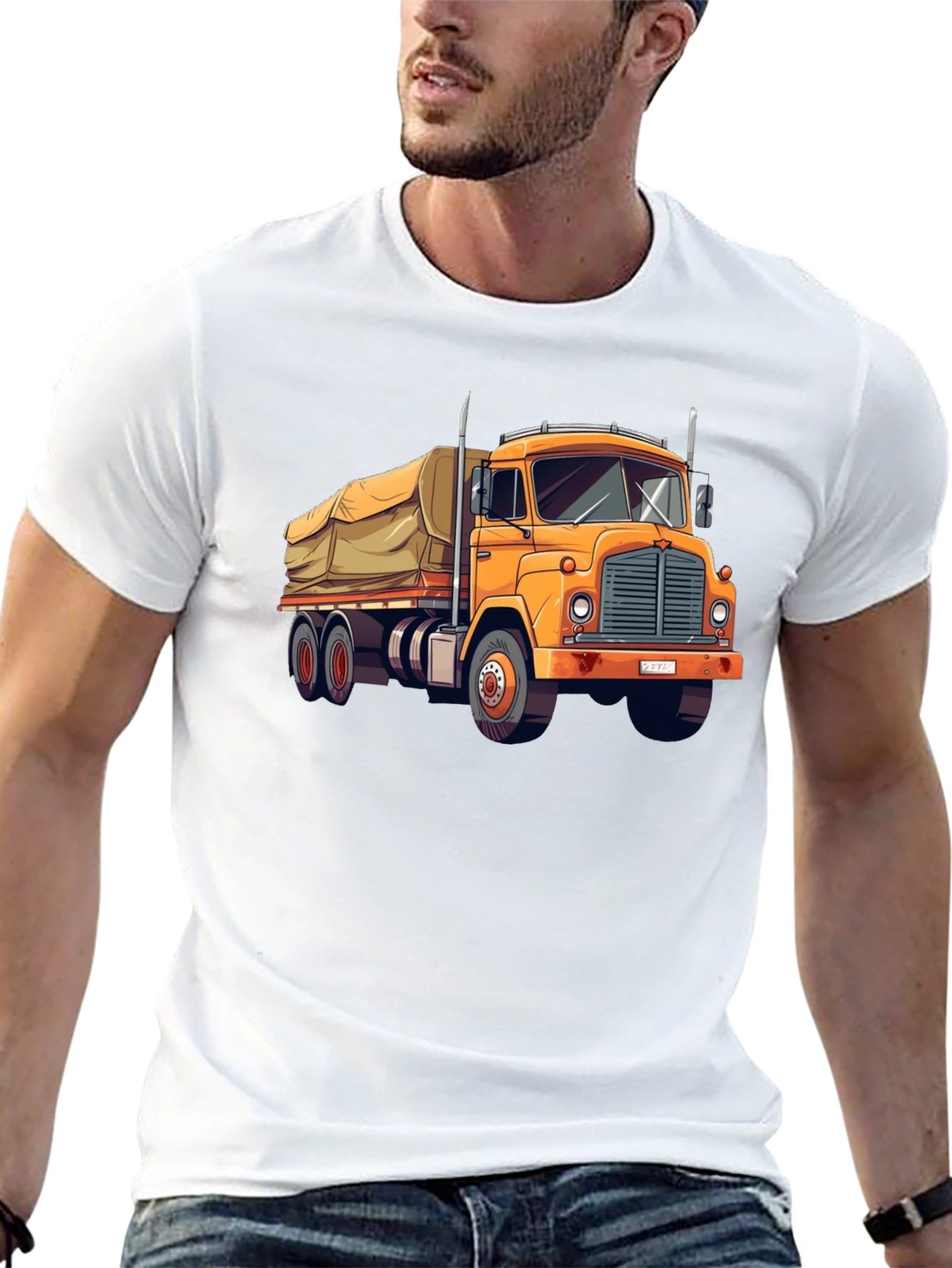 Truck Graphic Tee - Black