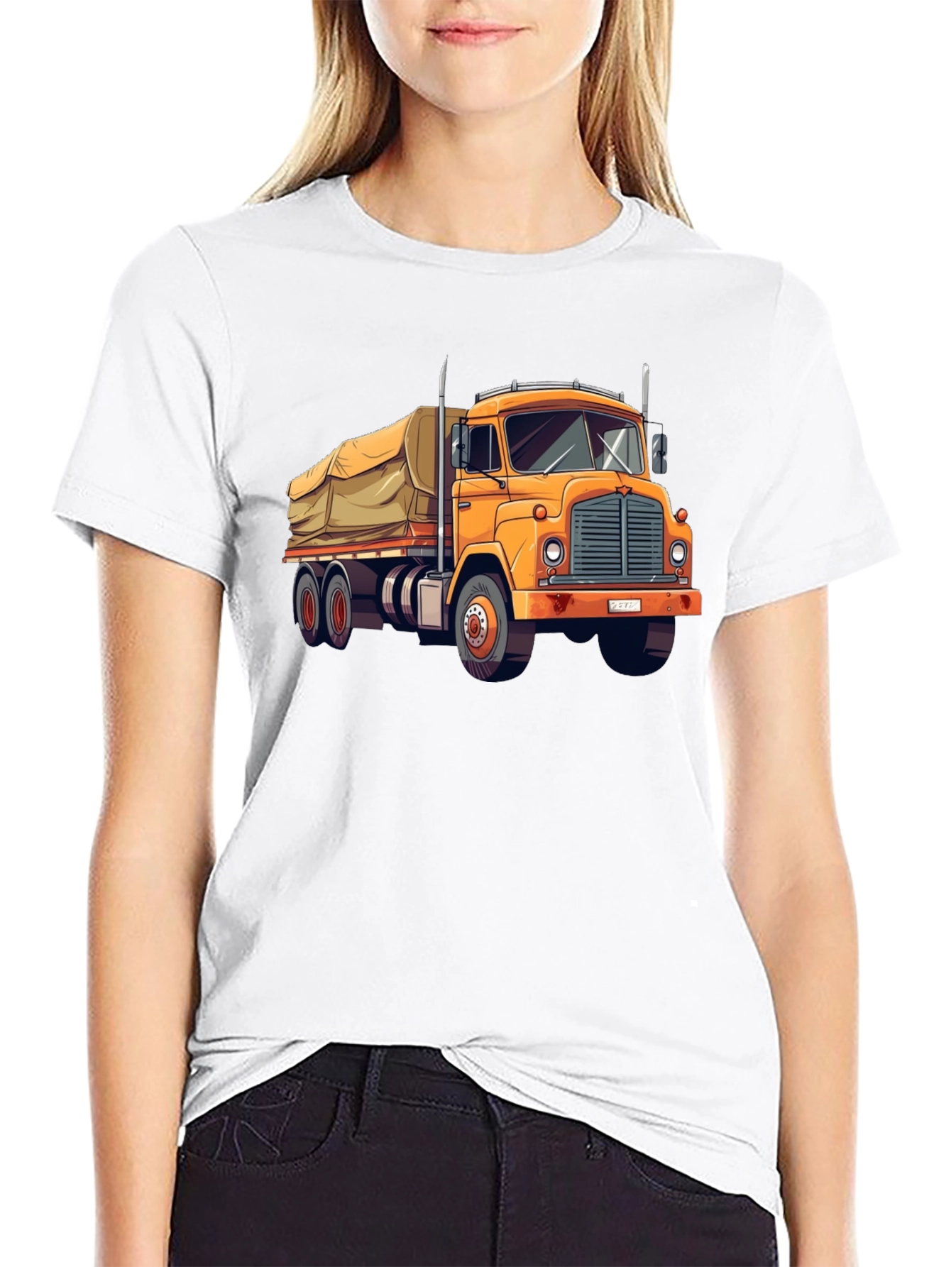 Truck Graphic Tee - Black