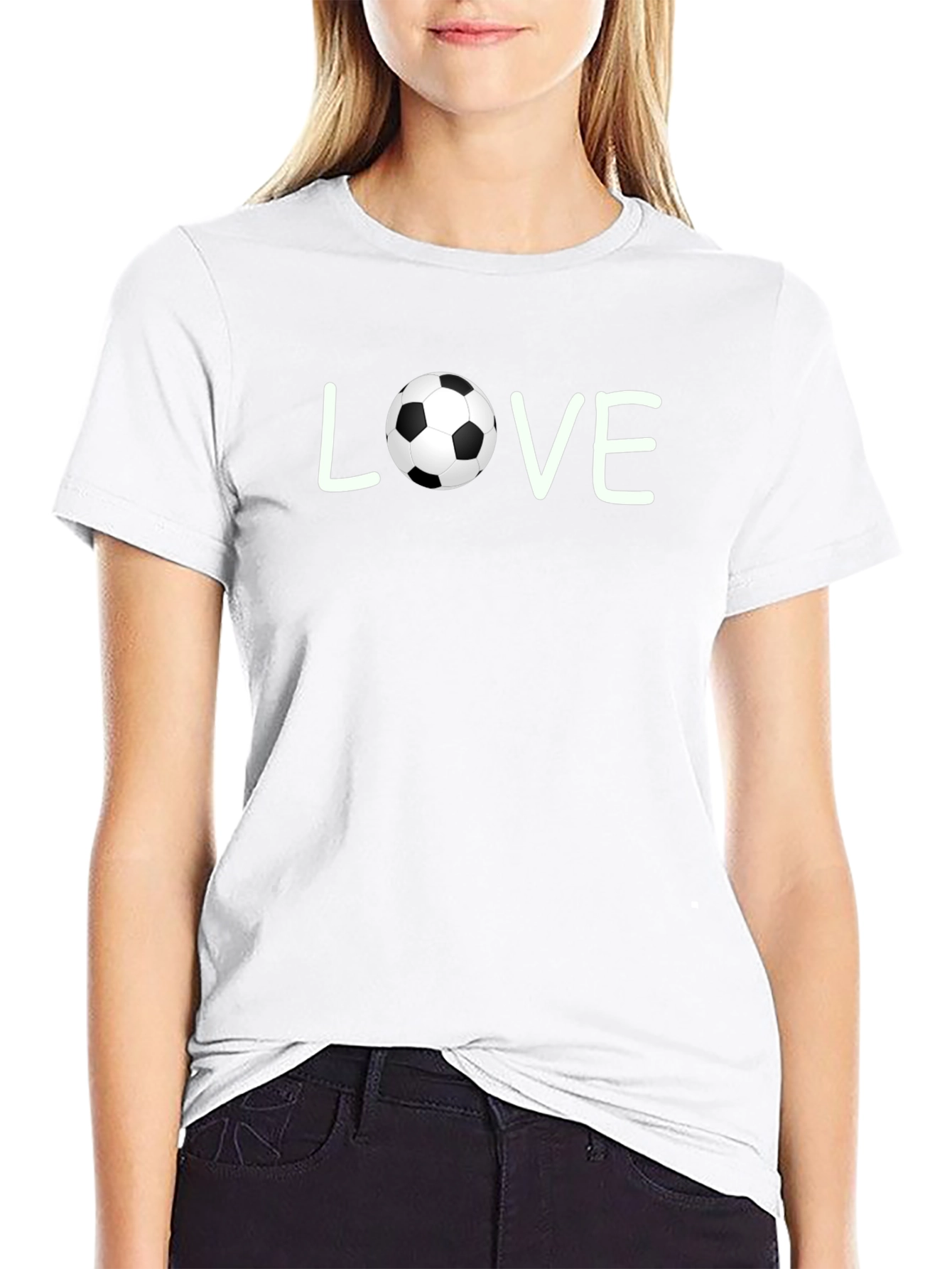 Soccer Love Graphic T-Shirt
