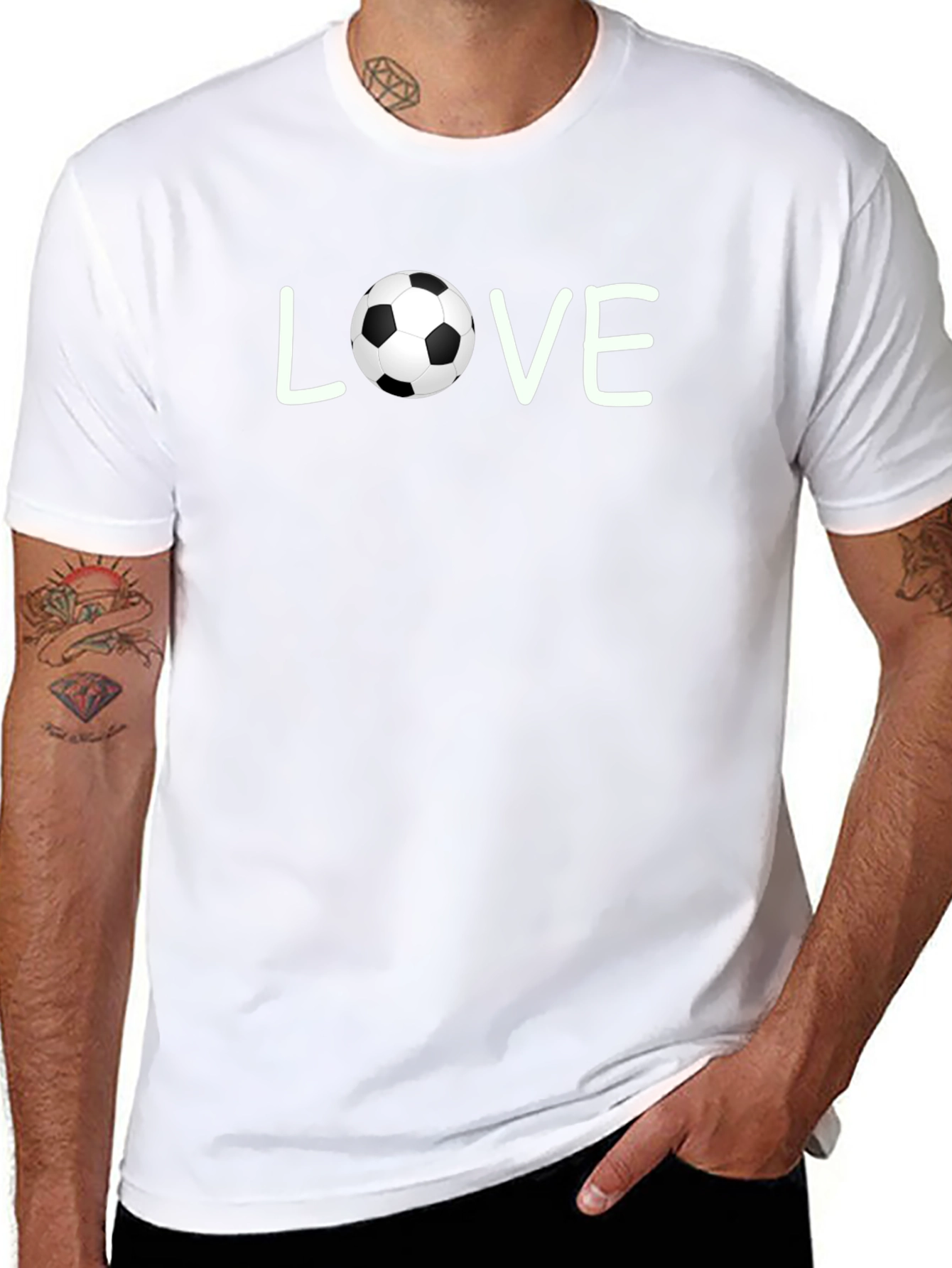 Soccer Love Graphic T-Shirt