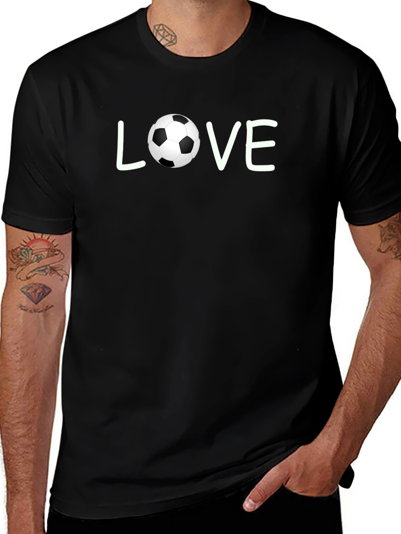 Soccer Love Graphic T-Shirt