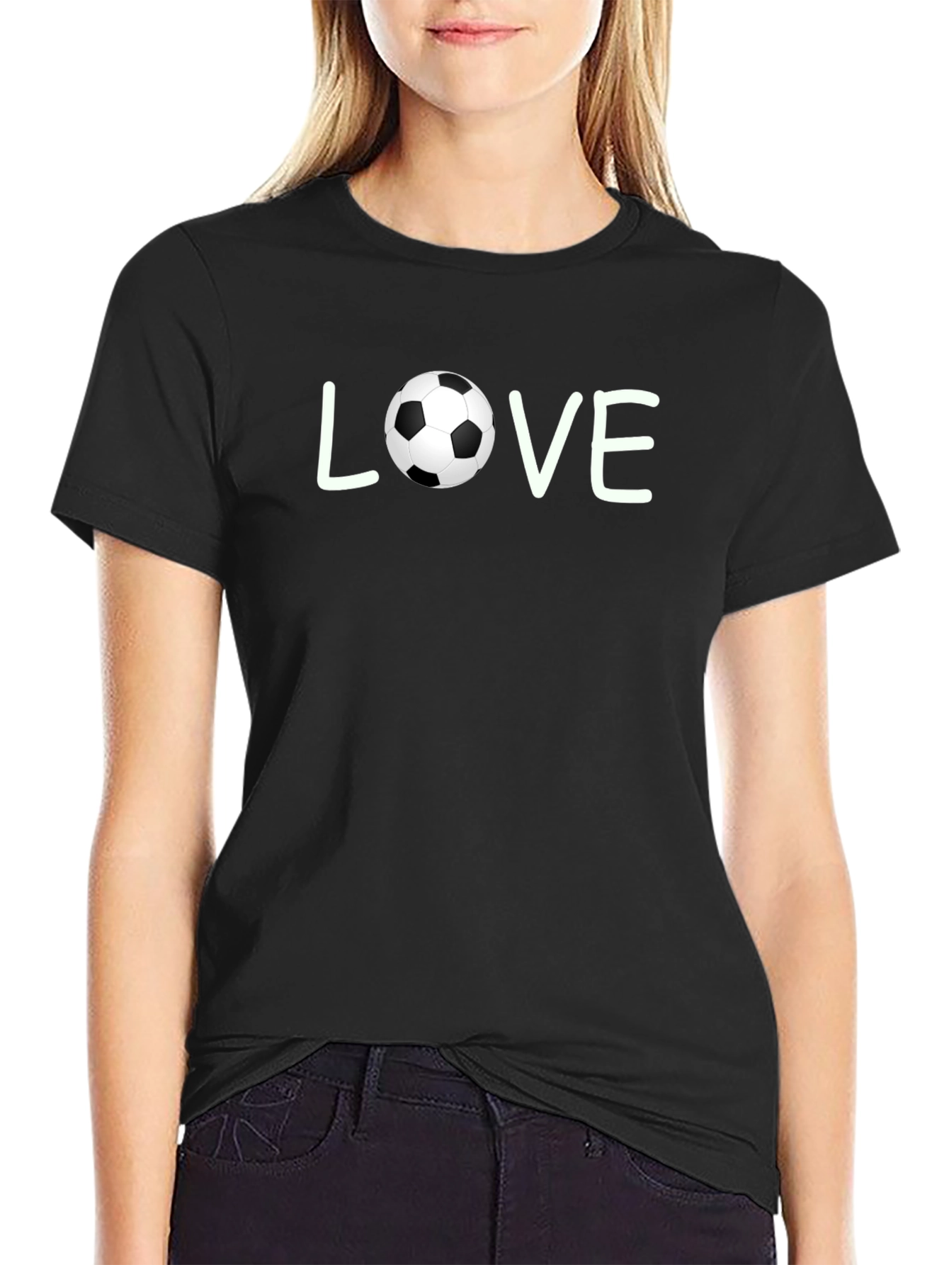 Soccer Love Graphic T-Shirt