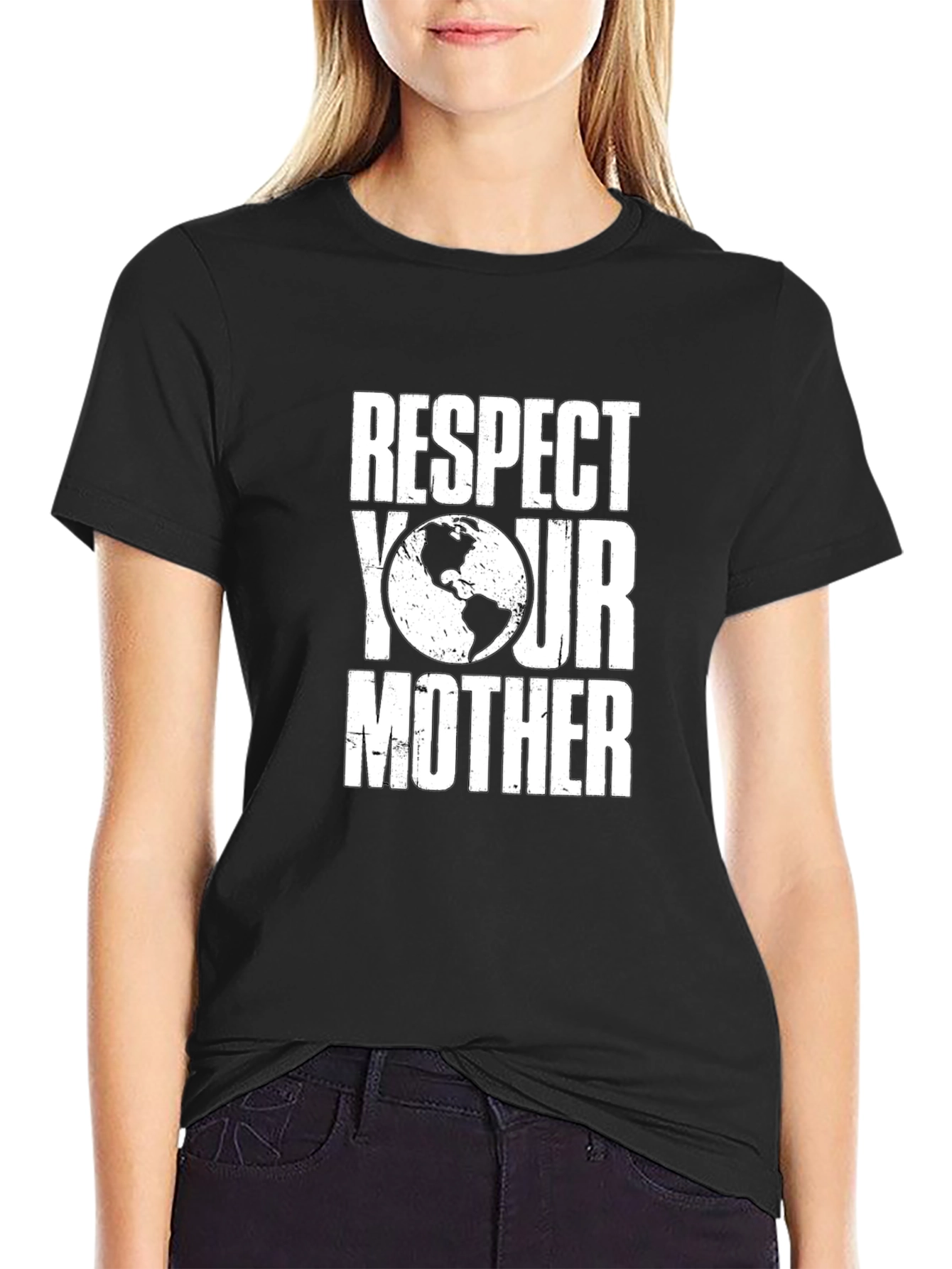 Respect Your Mother Earth Graphic T-Shirt