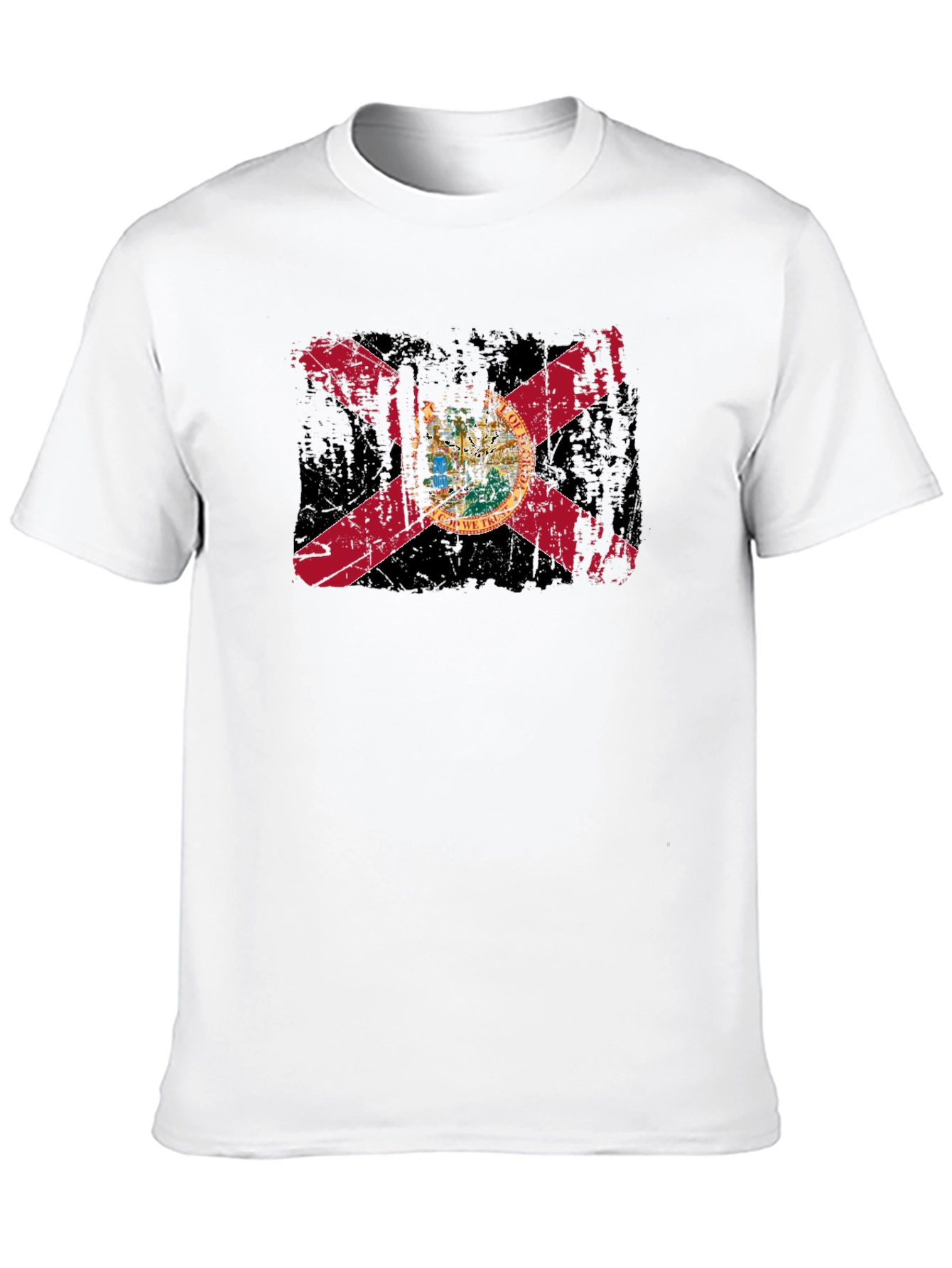 Florida State Flag T-Shirt - Distressed Graphic Tee