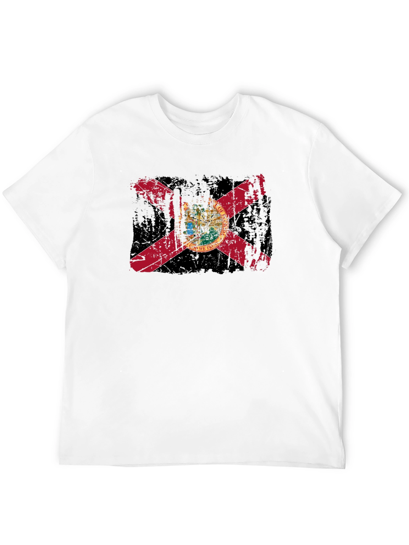 Florida State Flag T-Shirt - Distressed Graphic Tee