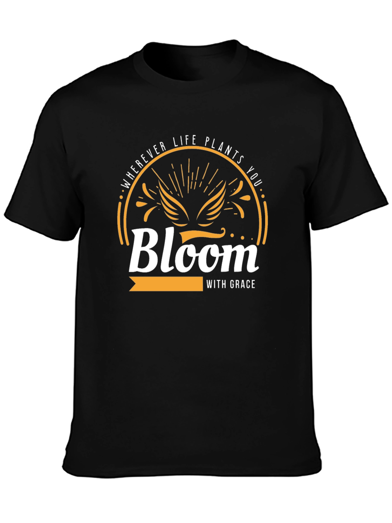 Bloom With Grace Graphic Tee