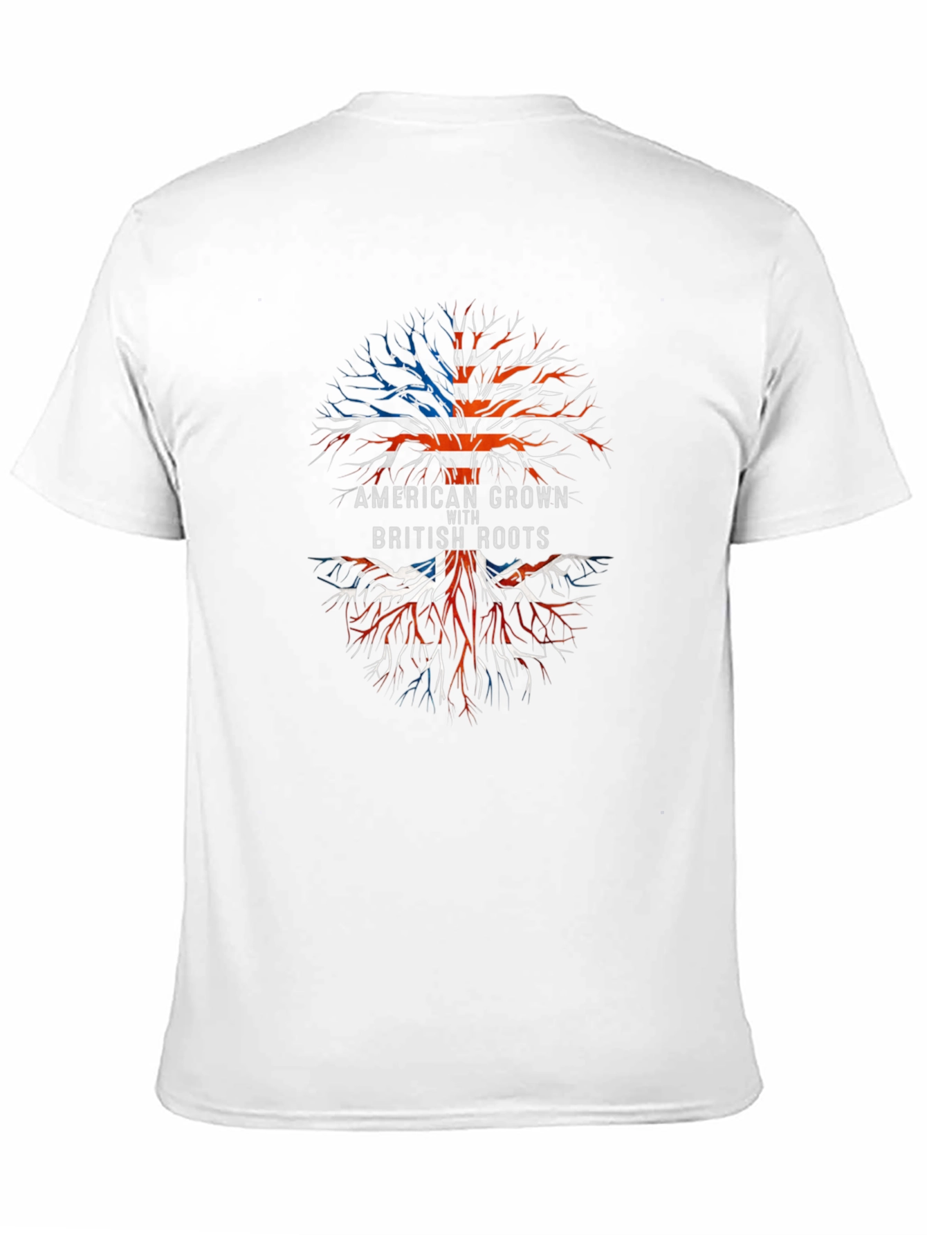 American Grown with British Roots Graphic T-Shirt