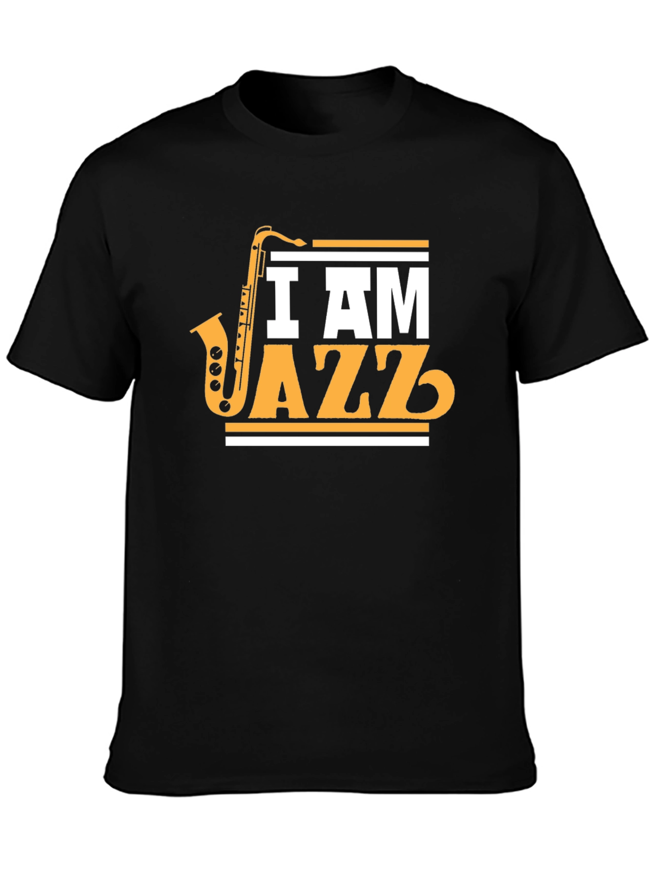 I Am Jazz T-Shirt - Saxophone Music Tee