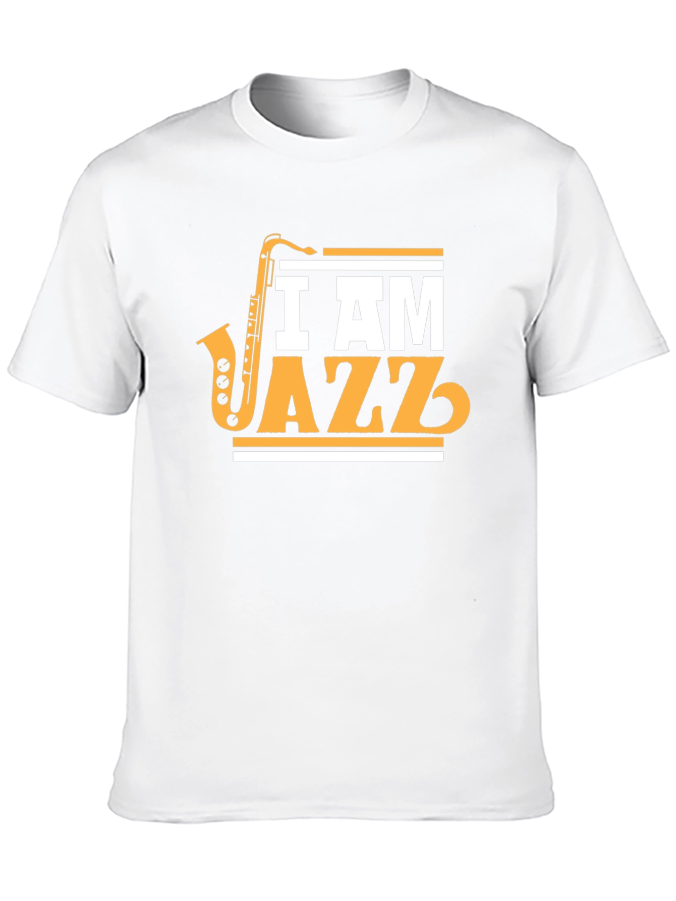 I Am Jazz T-Shirt - Saxophone Music Tee