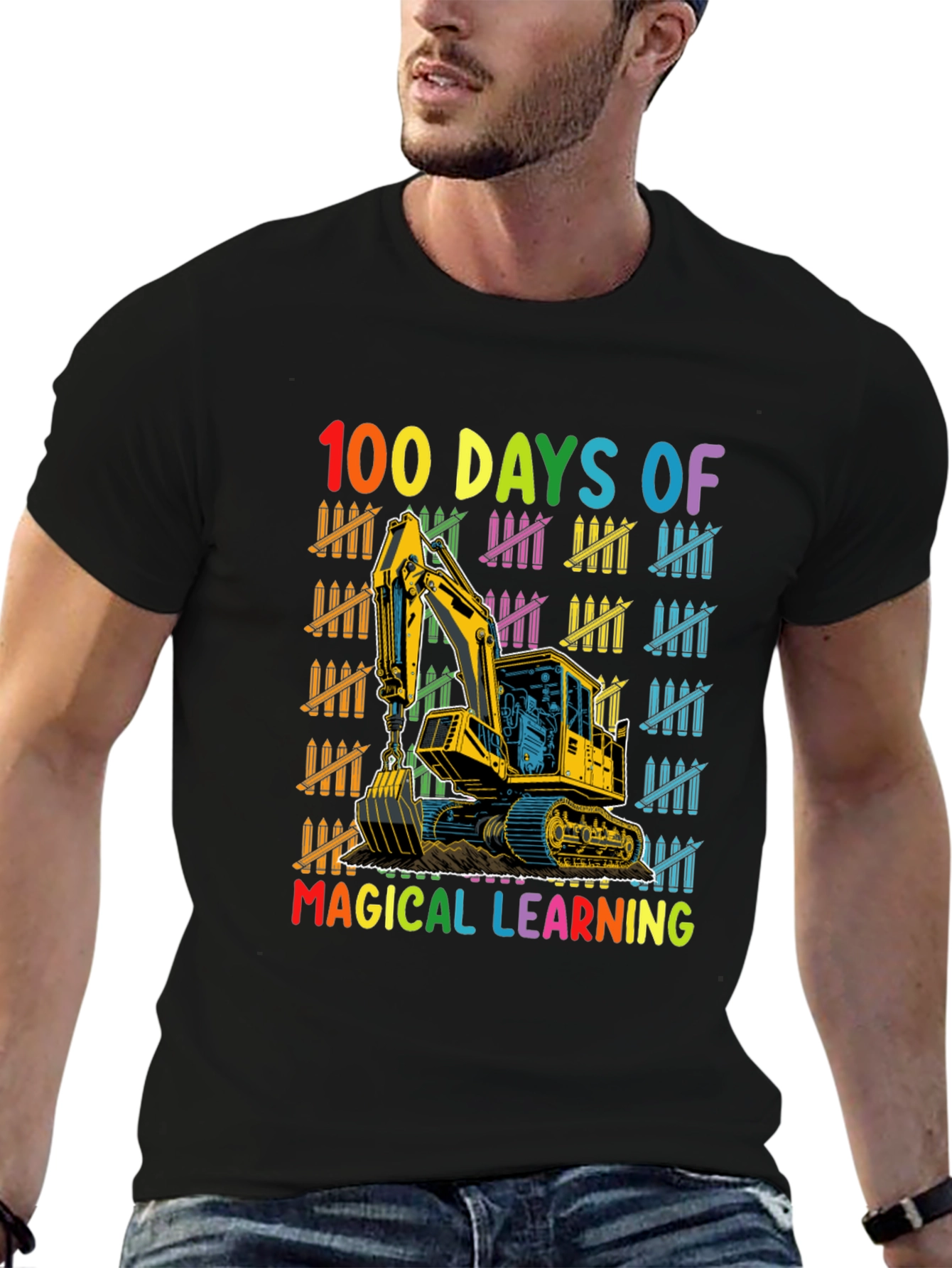 100 Days Magical Learning T-Shirt