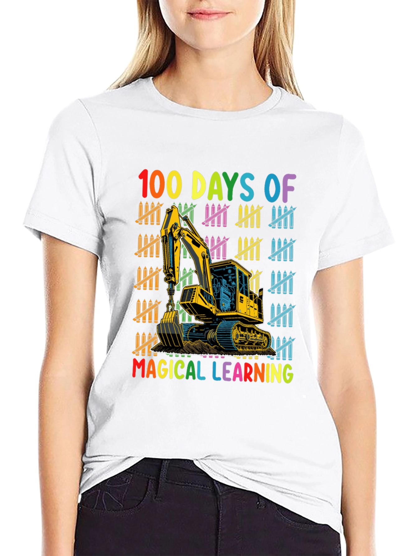 100 Days Magical Learning T-Shirt