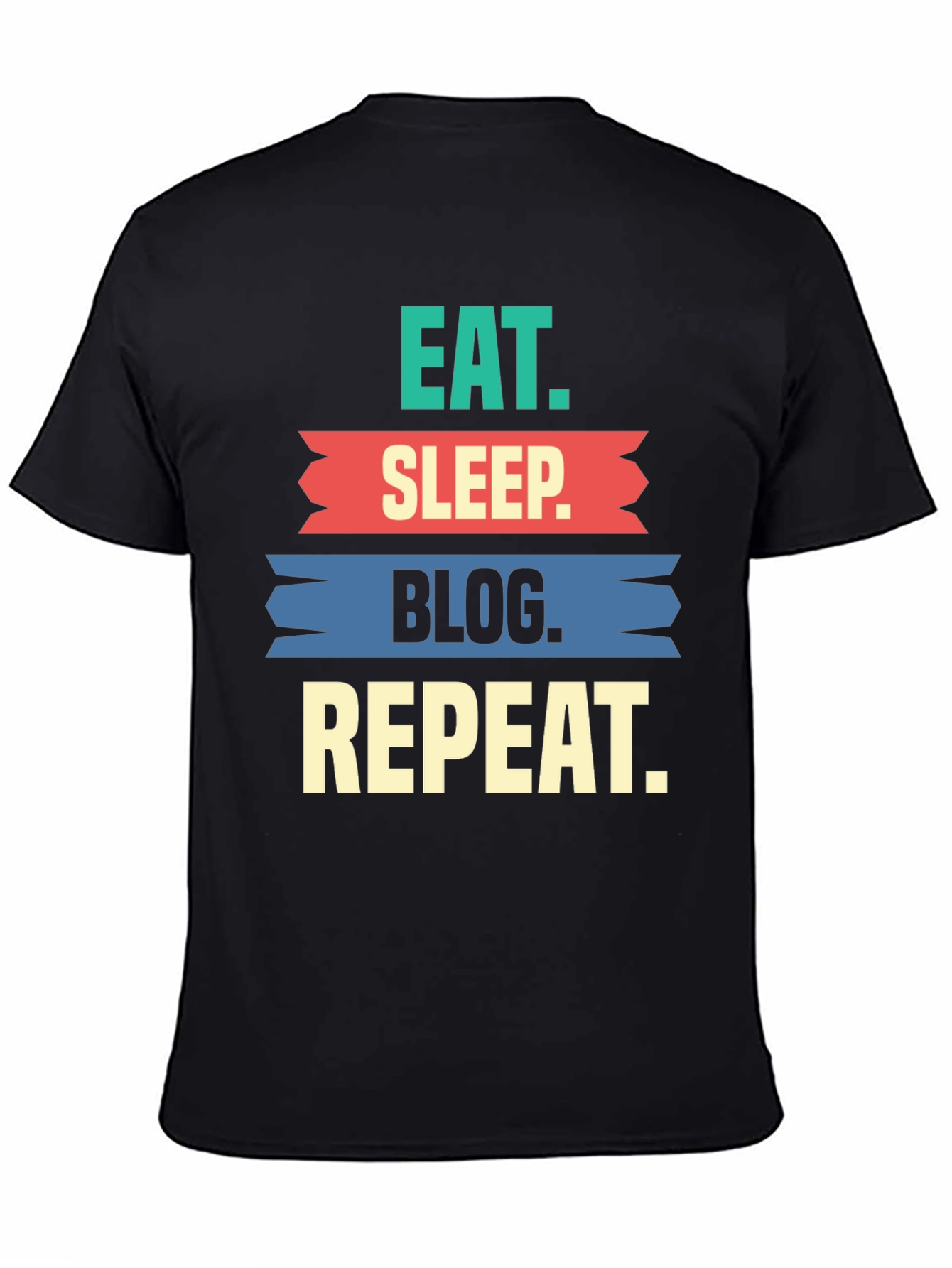 Eat Sleep Blog Repeat T-Shirt