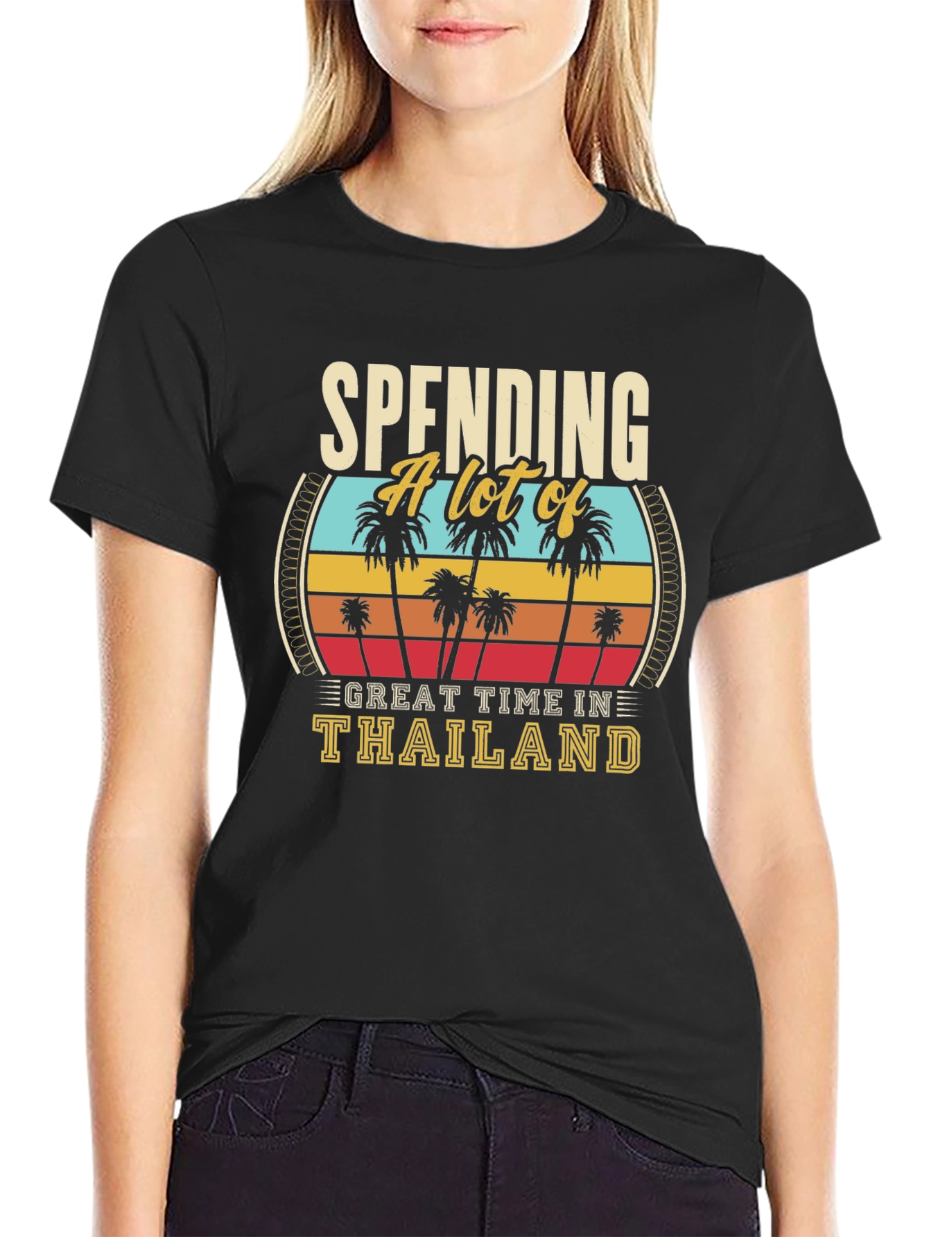 Thailand Retro Graphic T-Shirt