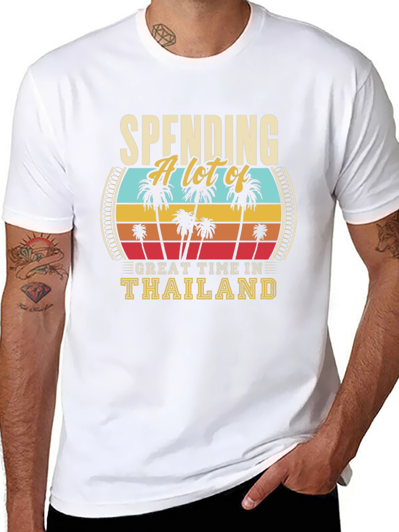 Thailand Retro Graphic T-Shirt