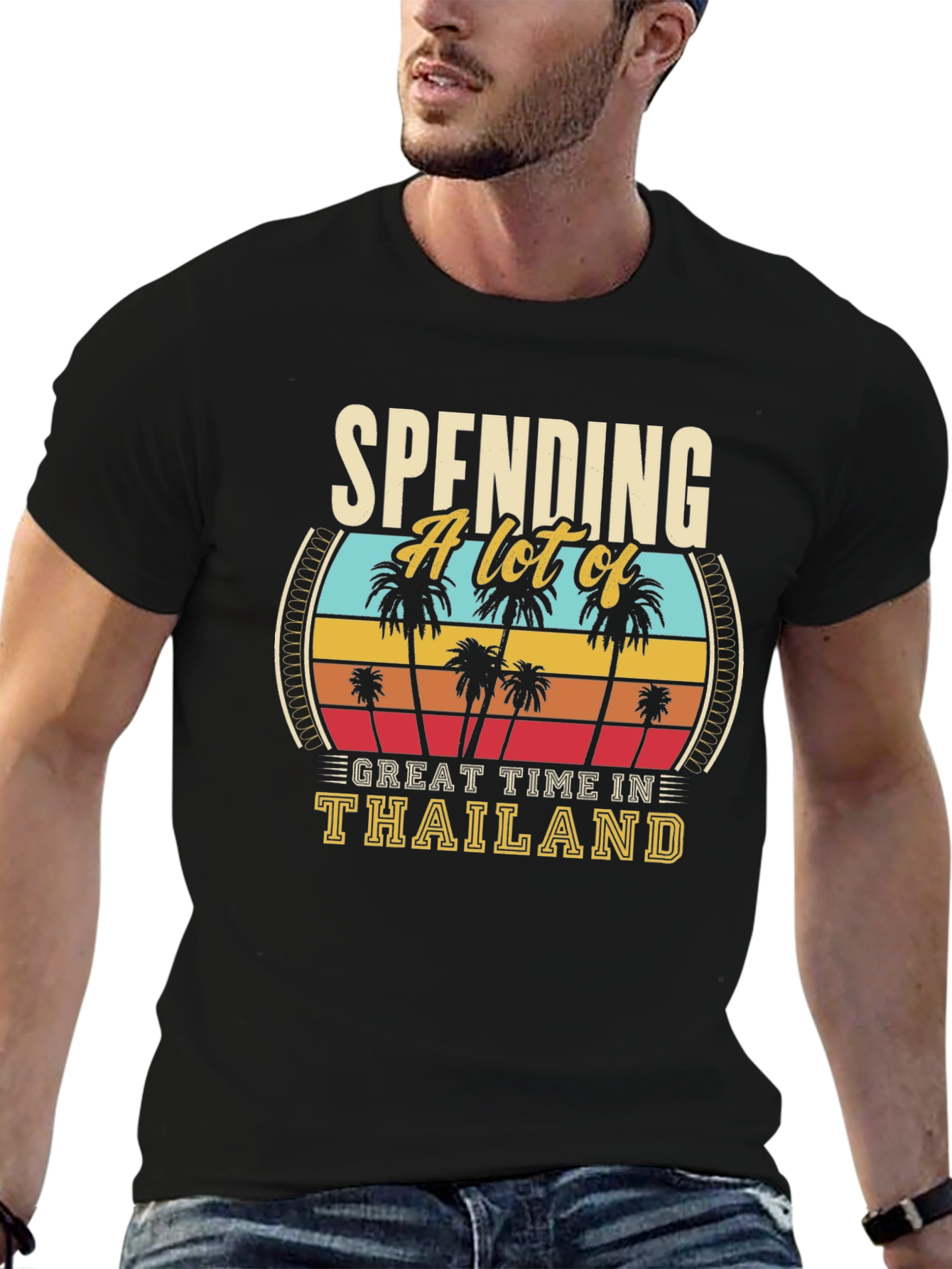 Thailand Retro Graphic T-Shirt