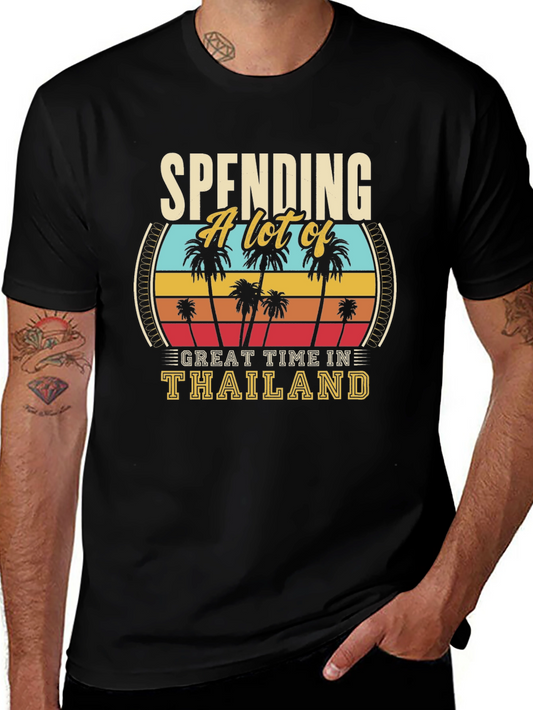 Thailand Retro Graphic T-Shirt