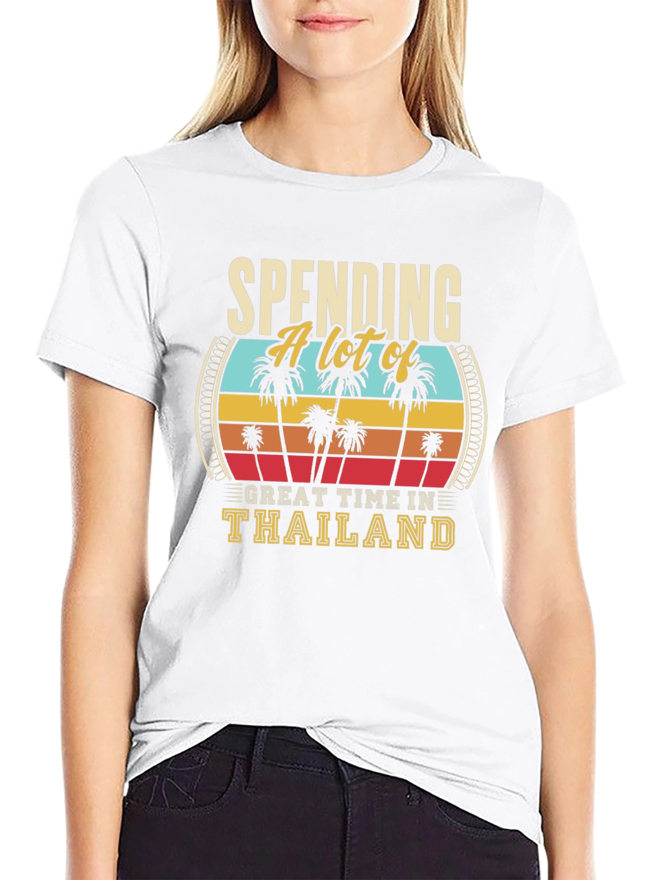 Thailand Retro Graphic T-Shirt