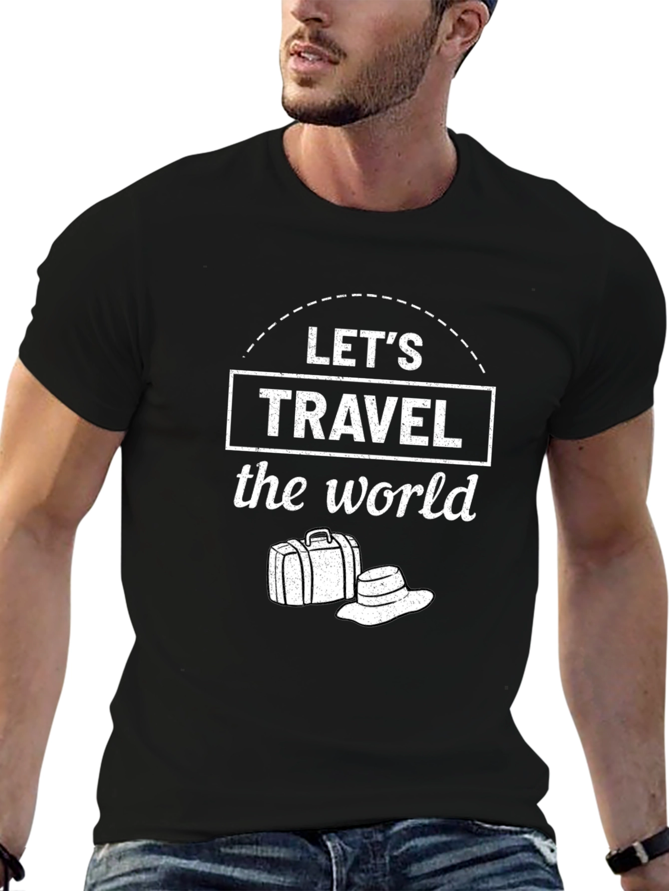 Lets Travel the World Graphic Tee