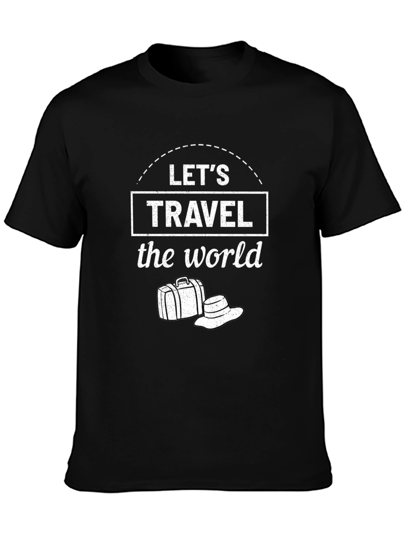 Lets Travel the World Graphic Tee